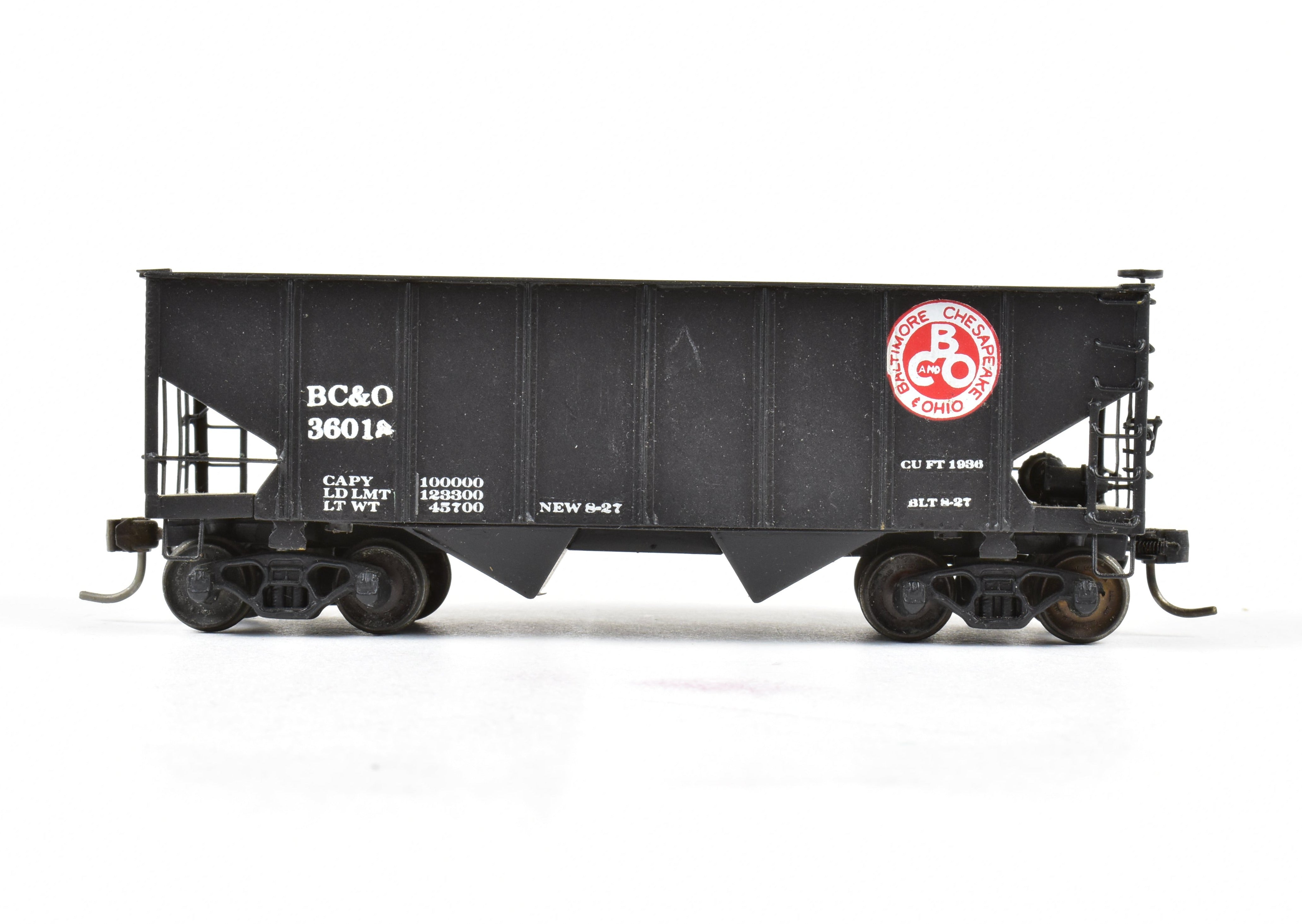 HO Scale Brass Model of NJ Custom Brass USRA - United States Railway Administration 55 - Ton Hopper for CP Private Road