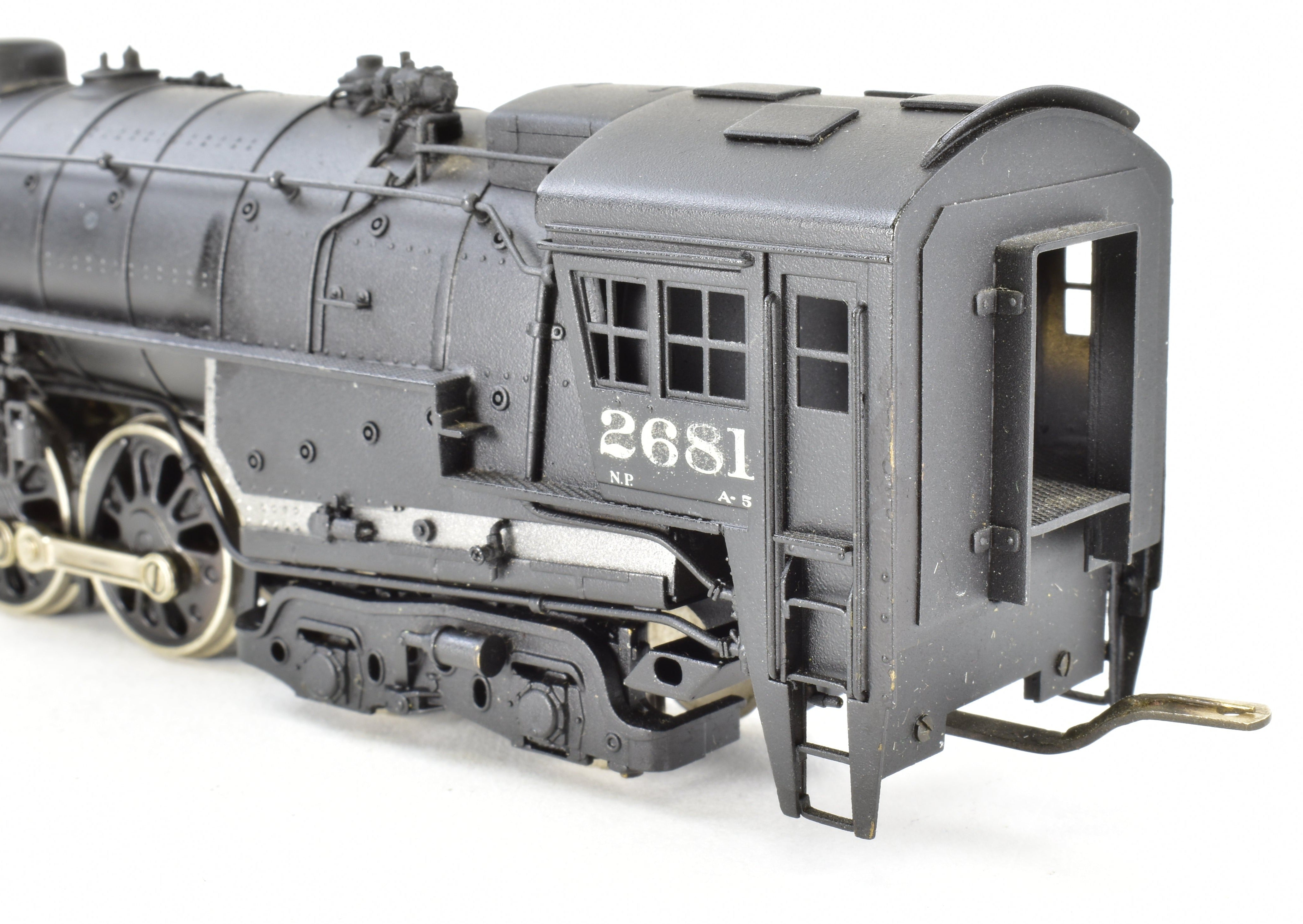 HO Scale Brass PFM - Fujiyama Northern Pacific 4-8-4 Class A-5 Model from 1972 Run with Custom Painting
