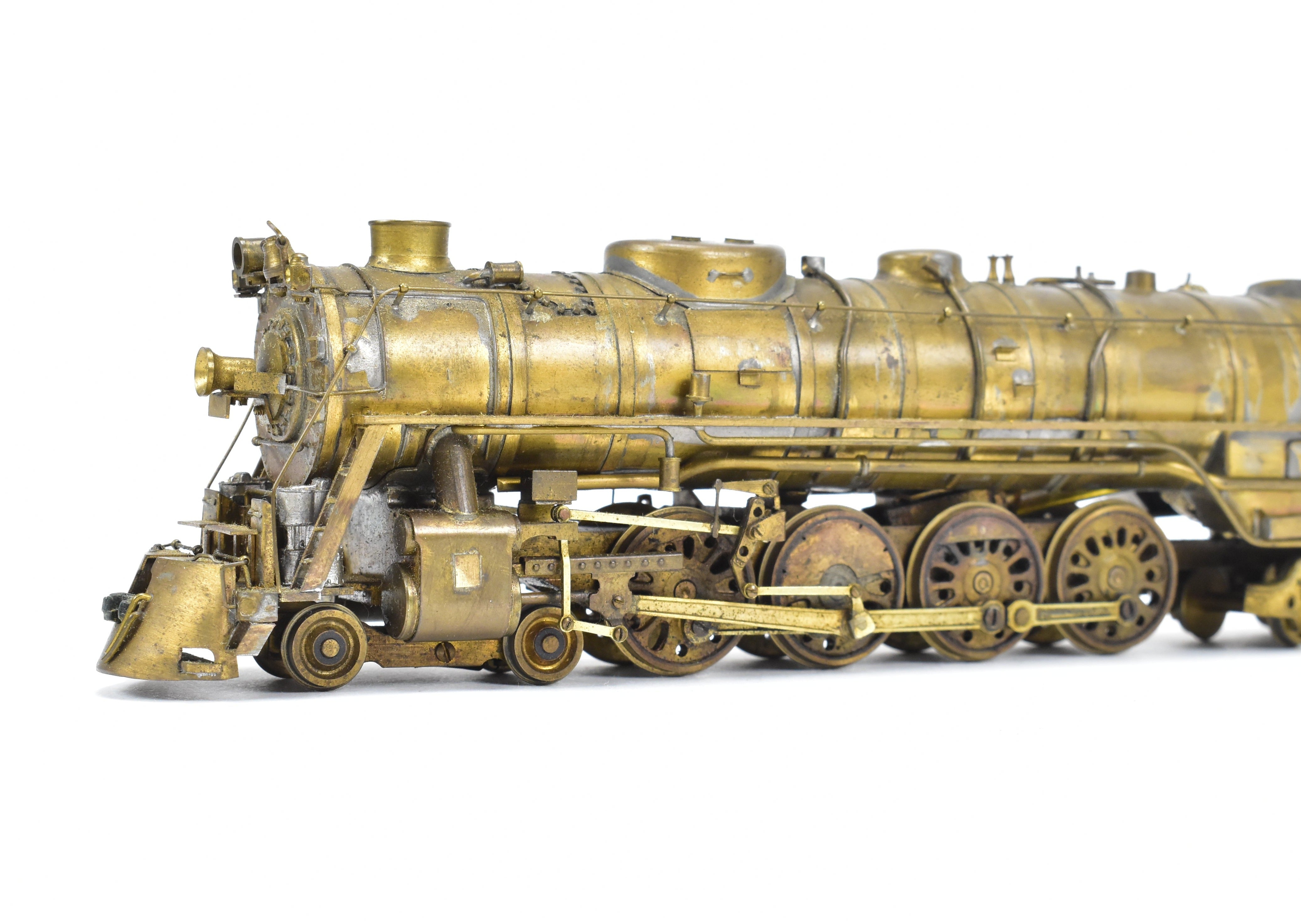 High - Quality HO Scale Brass Pacific Fast Mail Model Train - Tetsudo MILW - Milwaukee Road 4 - 8 - 4 S - 2, Hand - Crafted in 1956, One of Only 8 Produced!