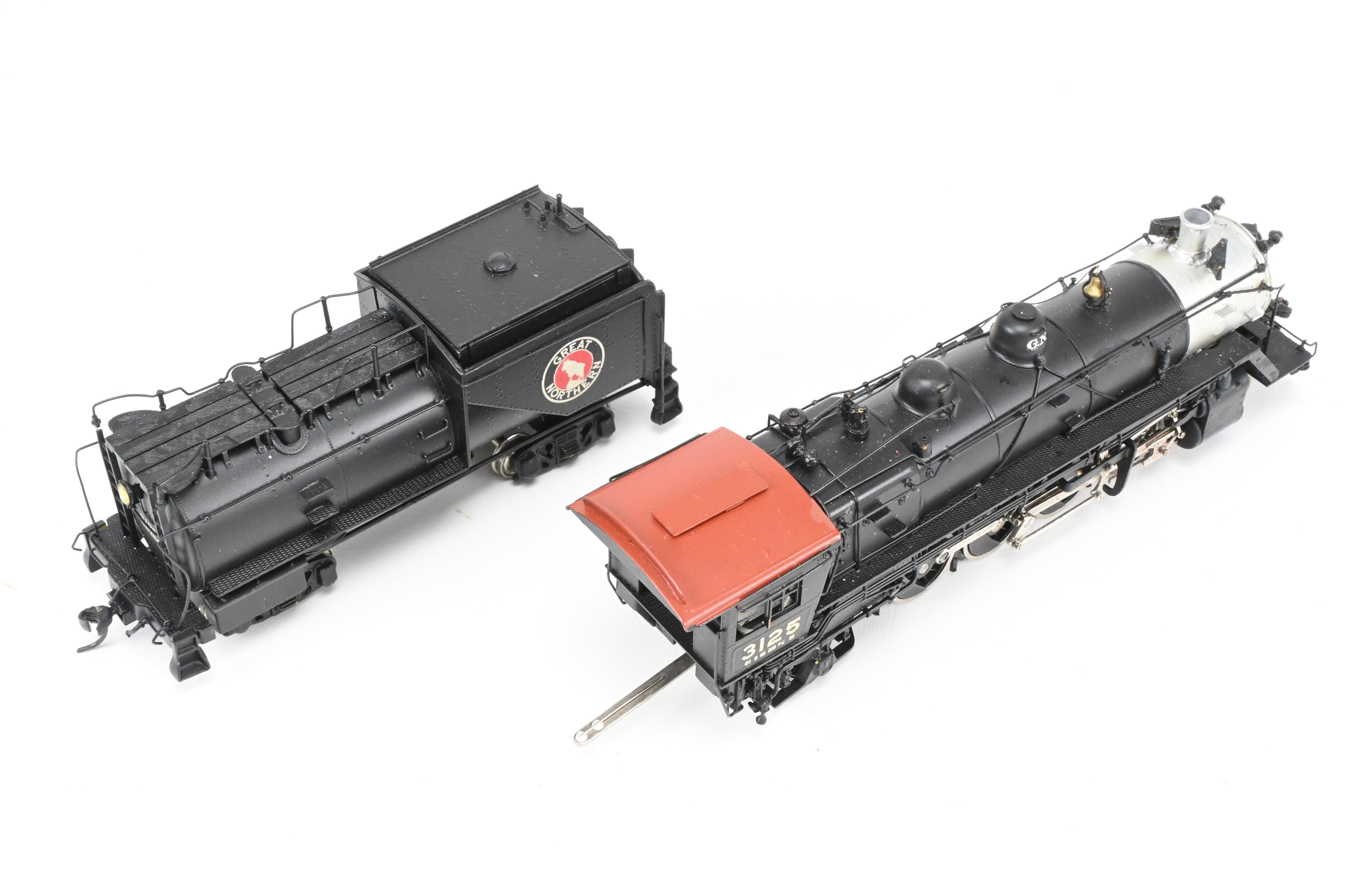HO Brass Sunset Models GN Great Northern 2-8-2 Class O-1 Custom Painted Locomotive No. 3125