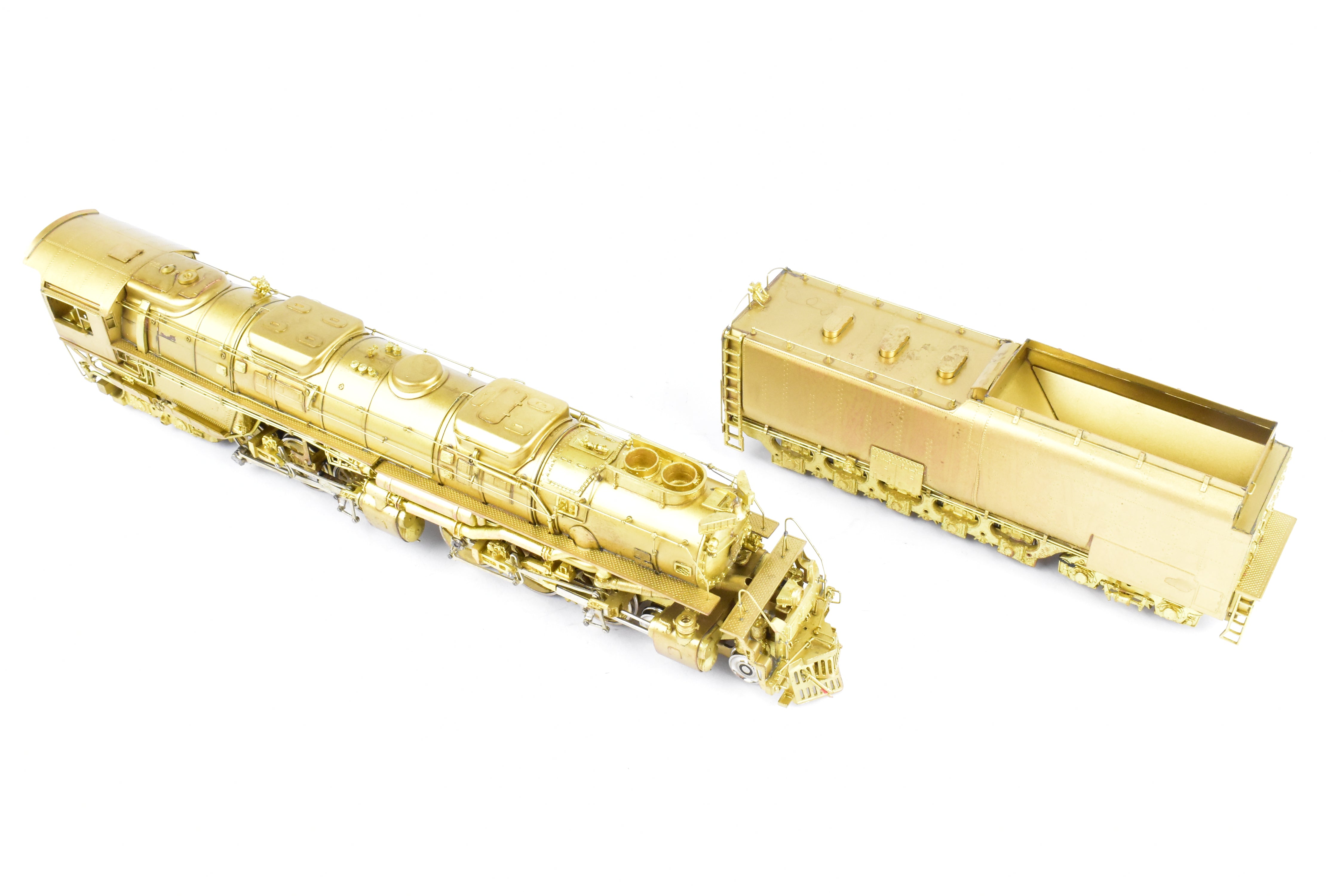 HO Scale Brass Key Imports Union Pacific 4-6-6-4 3985 Challenger Steam Locomotive Coal Tender Version Classic Model Series