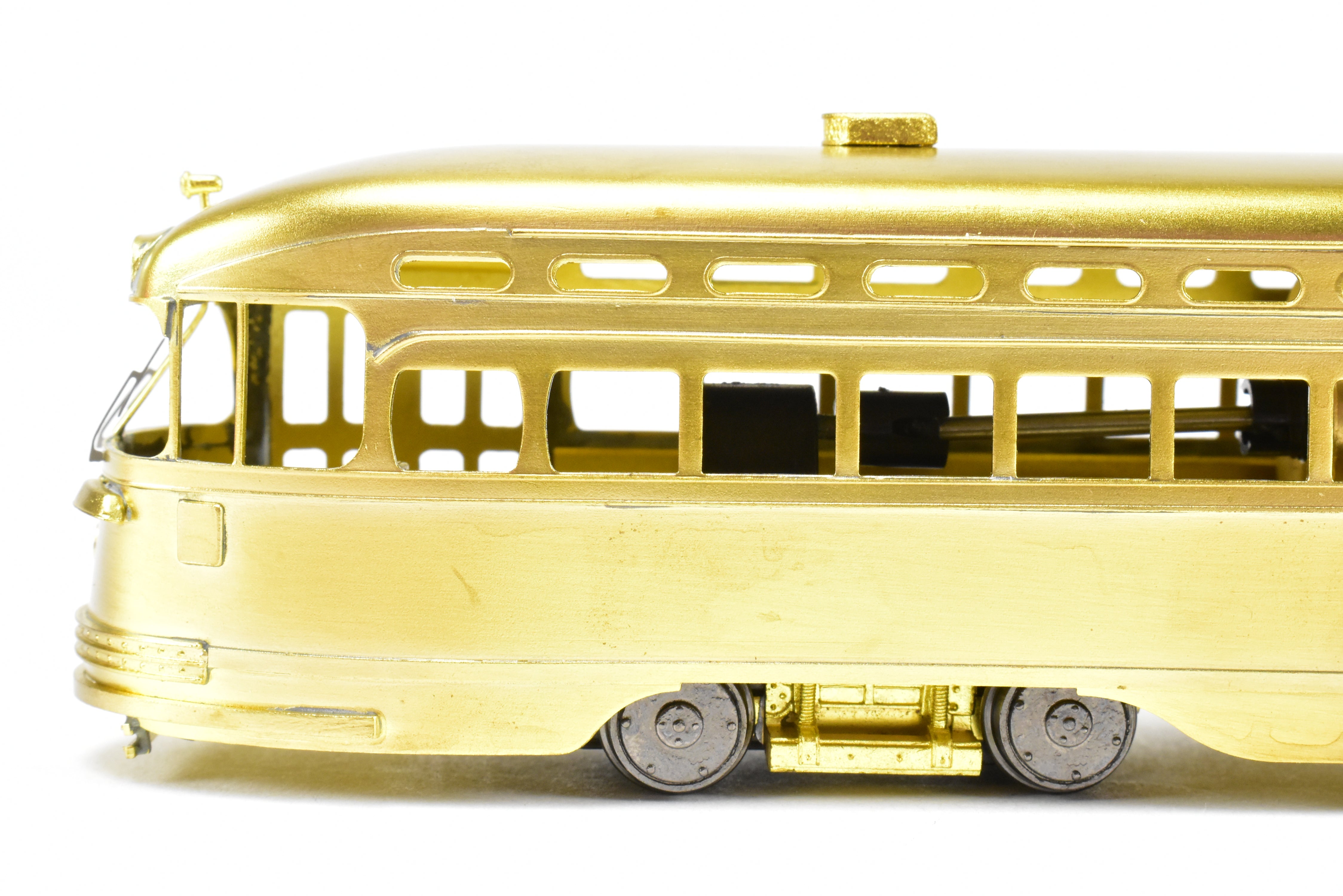 HO Scale Brass Model of MTS Imports Toronto Railway Company 1947 PCC Trolley in the 4300 - 4399 Series