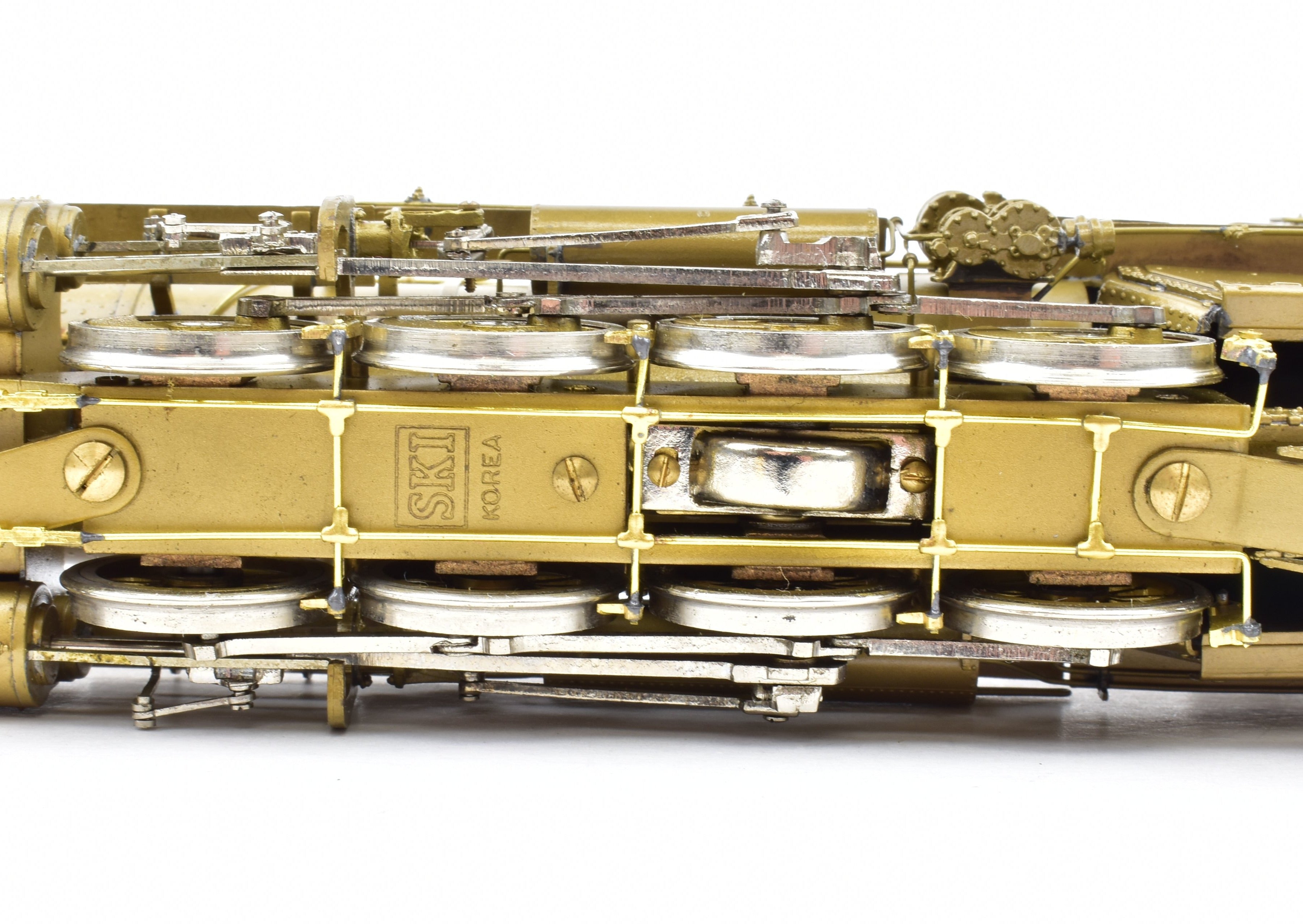 High - Quality HO Scale Brass PFM - SKI Model Train: Northern Pacific Class W - 1 2 - 8 - 2 from 1982 Production Run