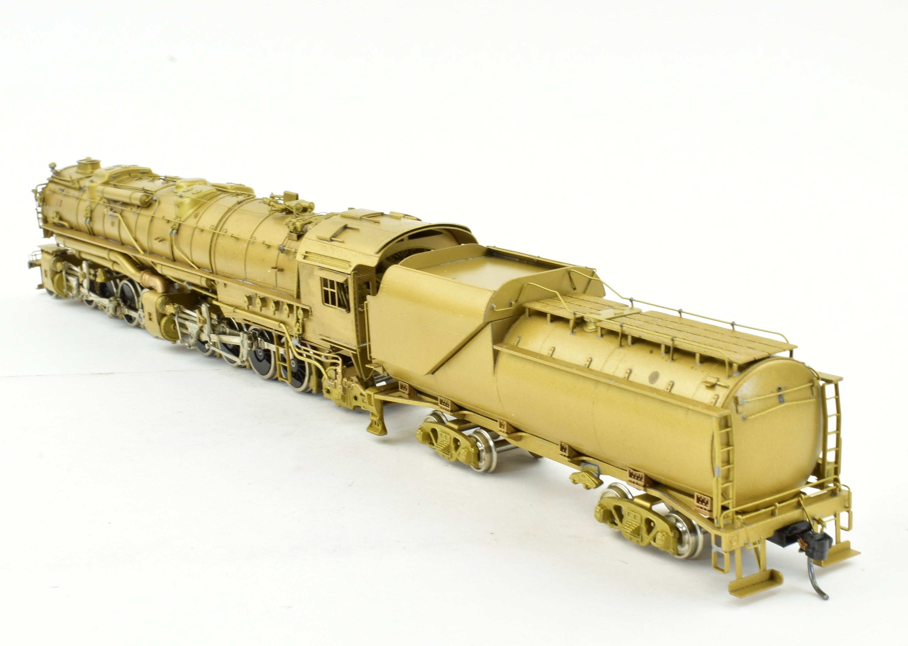 HO Scale Custom Brass Model Train - Richmond Fredericksburg & Potomac 2-8-8-2 Royale Series (Ex C&O H7) by NJ Custom Brass