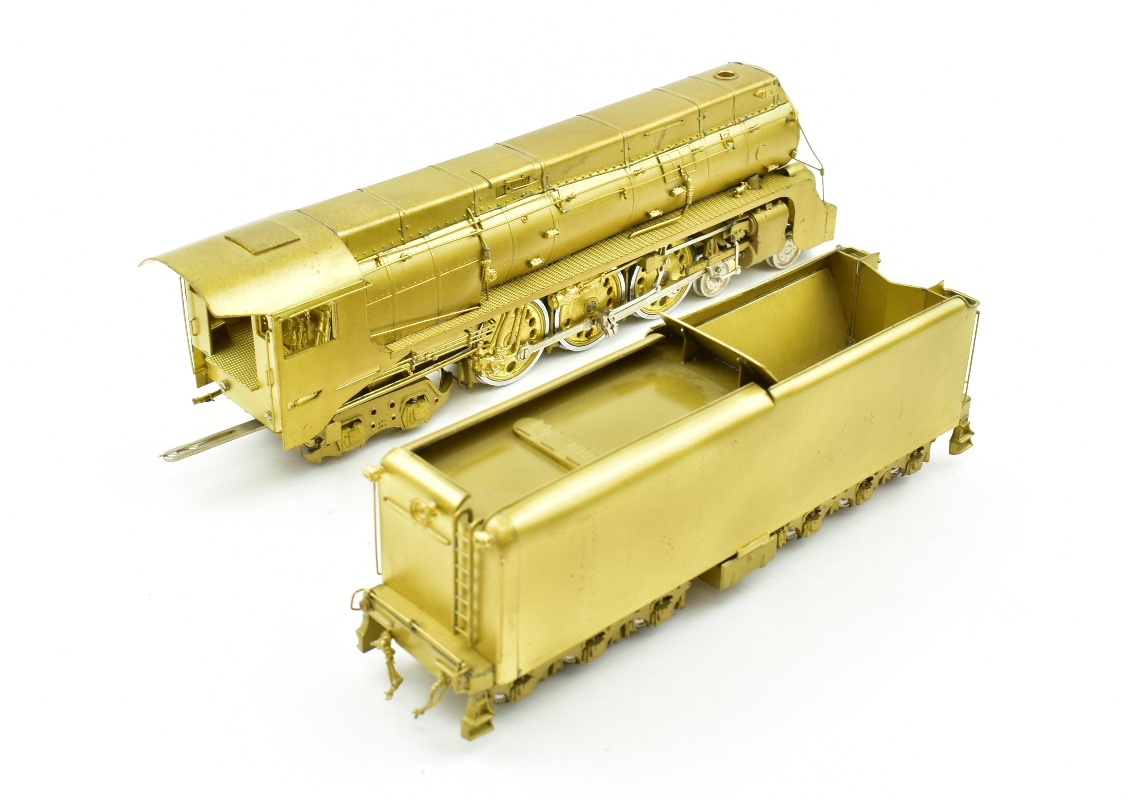 HO Scale Custom Brass Locomotive - 1979 KSM Model, Ideal for Passenger Service