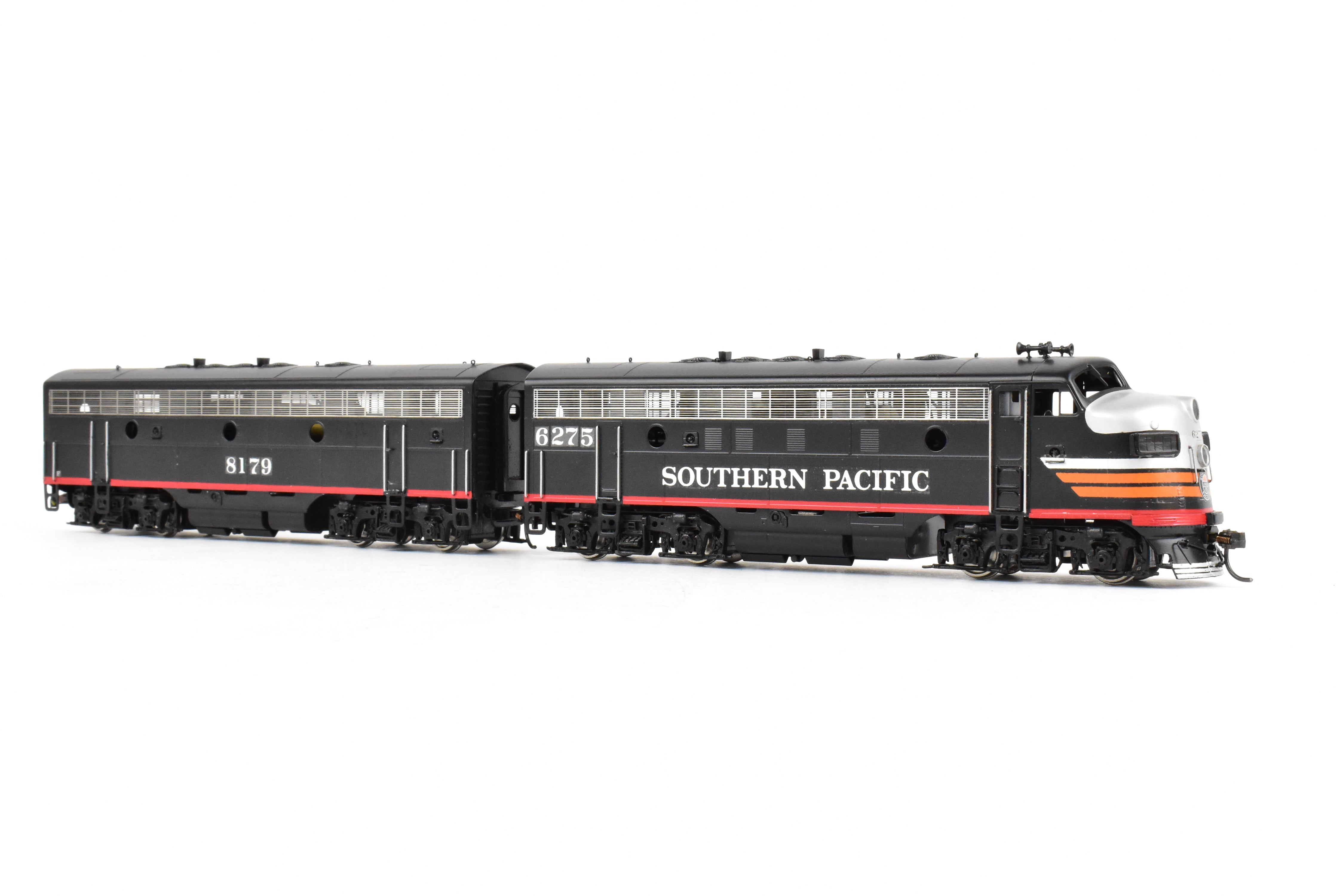 HO Scale Brass Southern Pacific EMD F7 A/B 1500 HP Phase I Set from Oriental Limited with Factory Painting