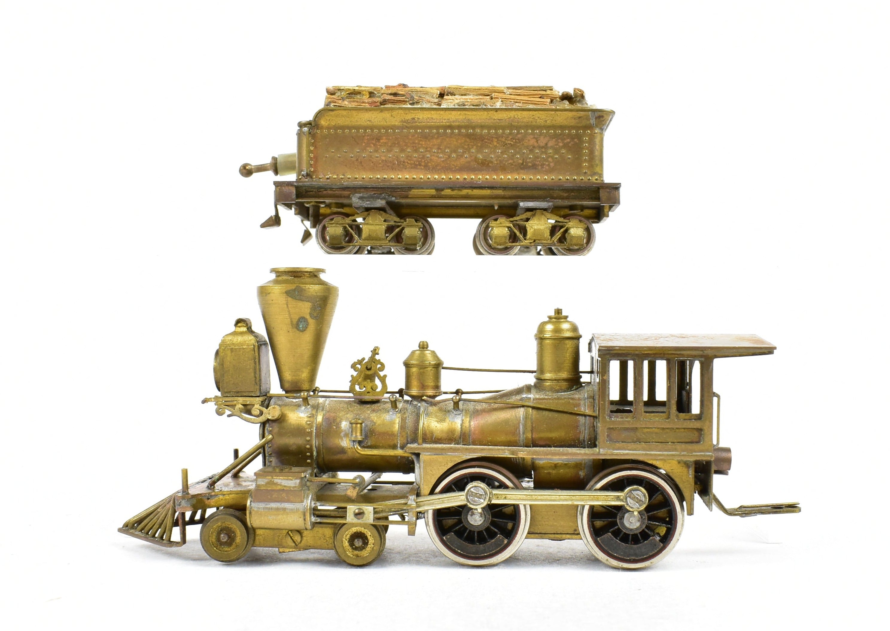 Rare HO Brass M.B. Austin Central Pacific 4-4-0 American Governor Stanford Model