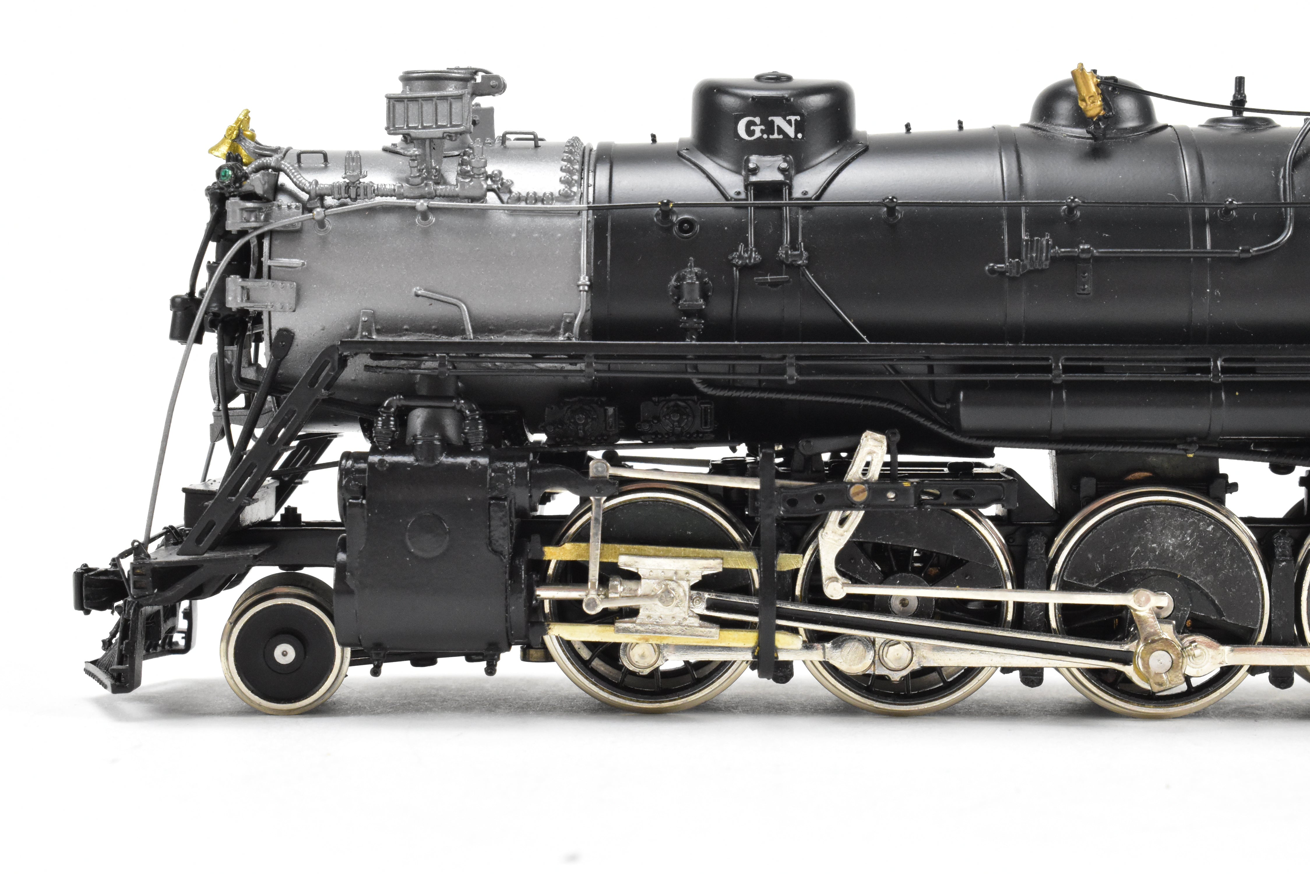 HO Scale Brass PFM - Tenshodo GN - Great Northern 2-8-2 Class O-8 Crown Series Factory Painted Locomotive Model No. 3399 from 1981 Run