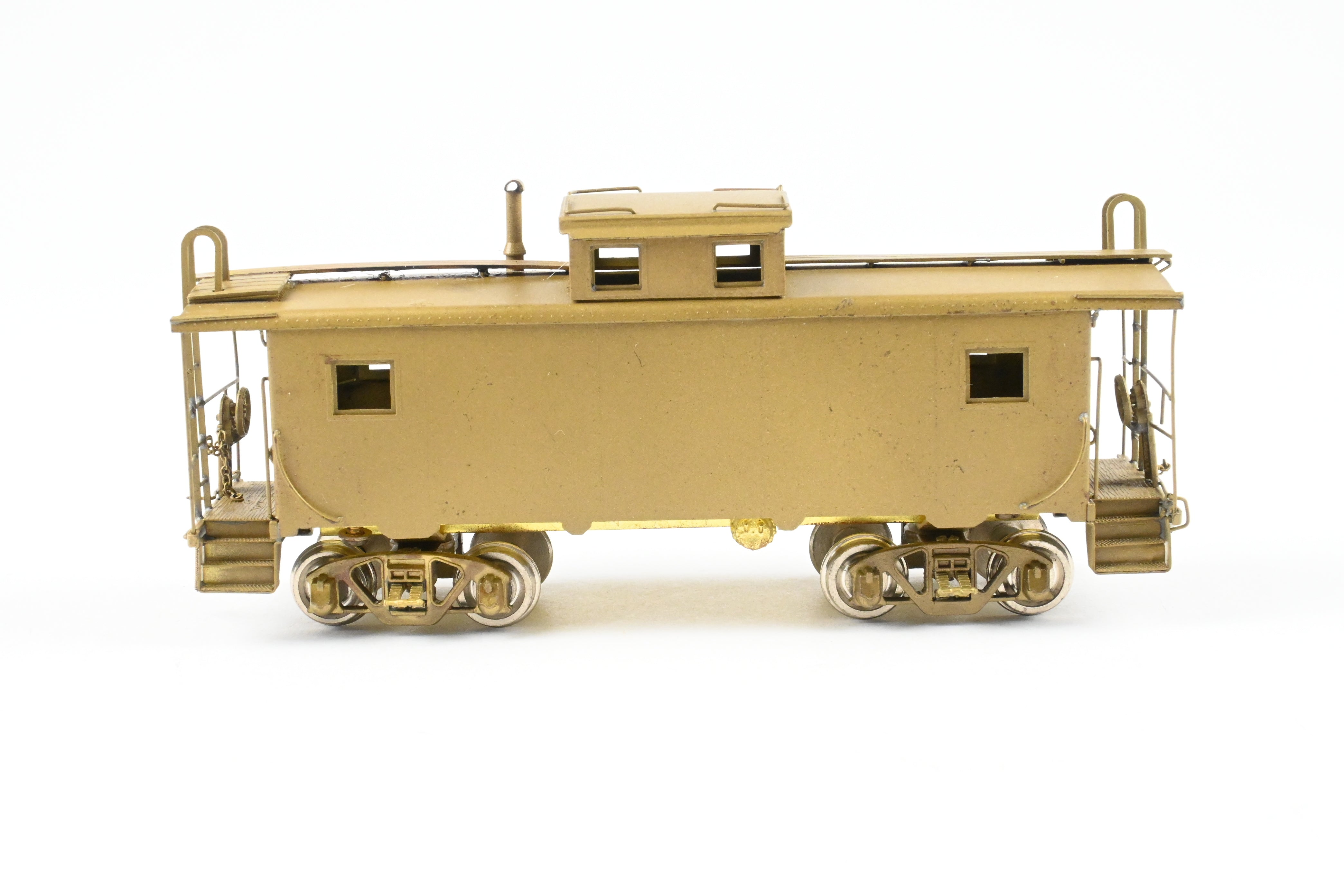 HO Scale Brass NKP - Nickel Plate Road 700 Series Steel Caboose with Custom Trucks