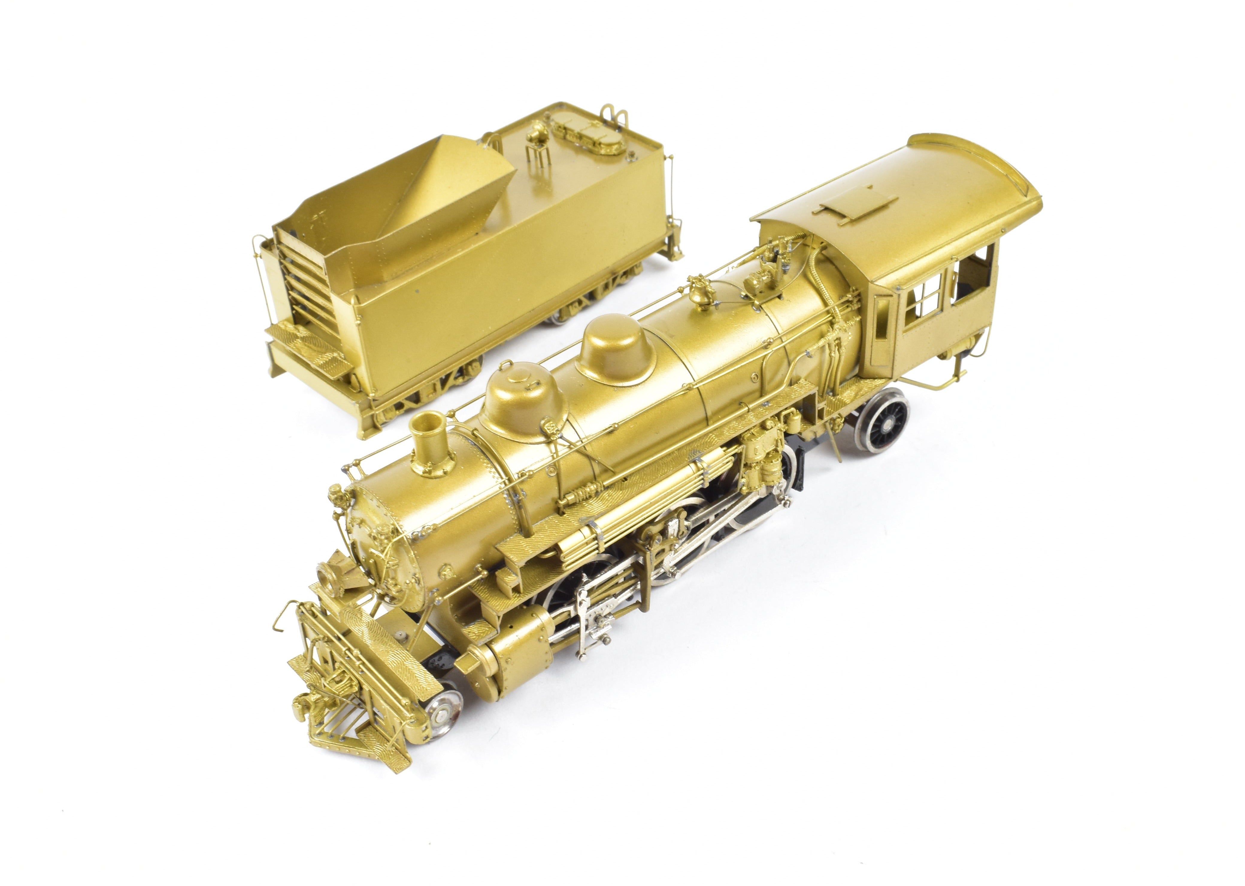 HO Scale Brass Model Train - NorthWest Short Line MILW - Milwaukee Road Class K - 1 2 - 6 - 2 Prairie Locomotive Replica