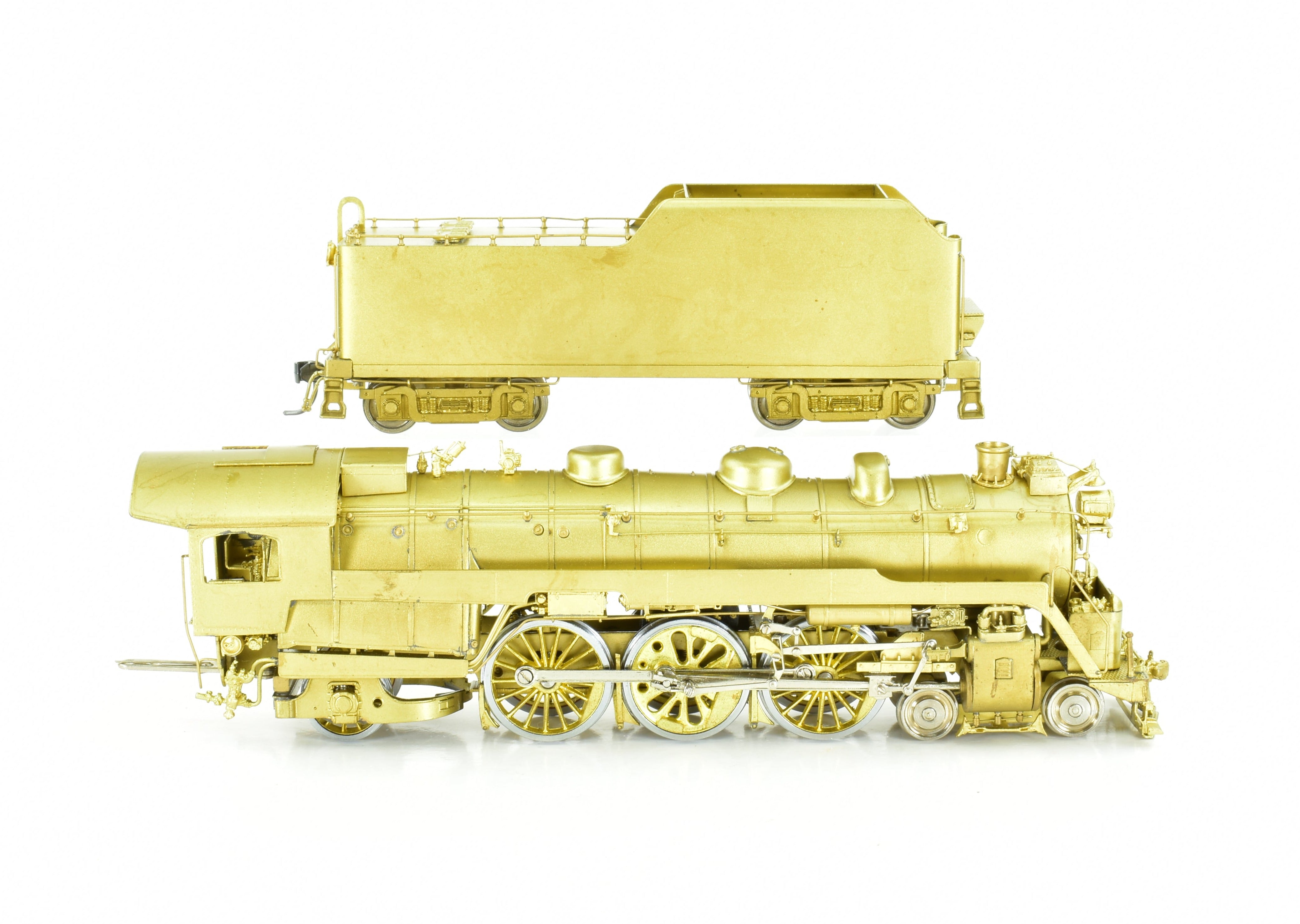 HO Scale Brass Model Train - NJ Custom Brass Reading Class G - 3 4 - 6 - 2 Pacific Locomotive