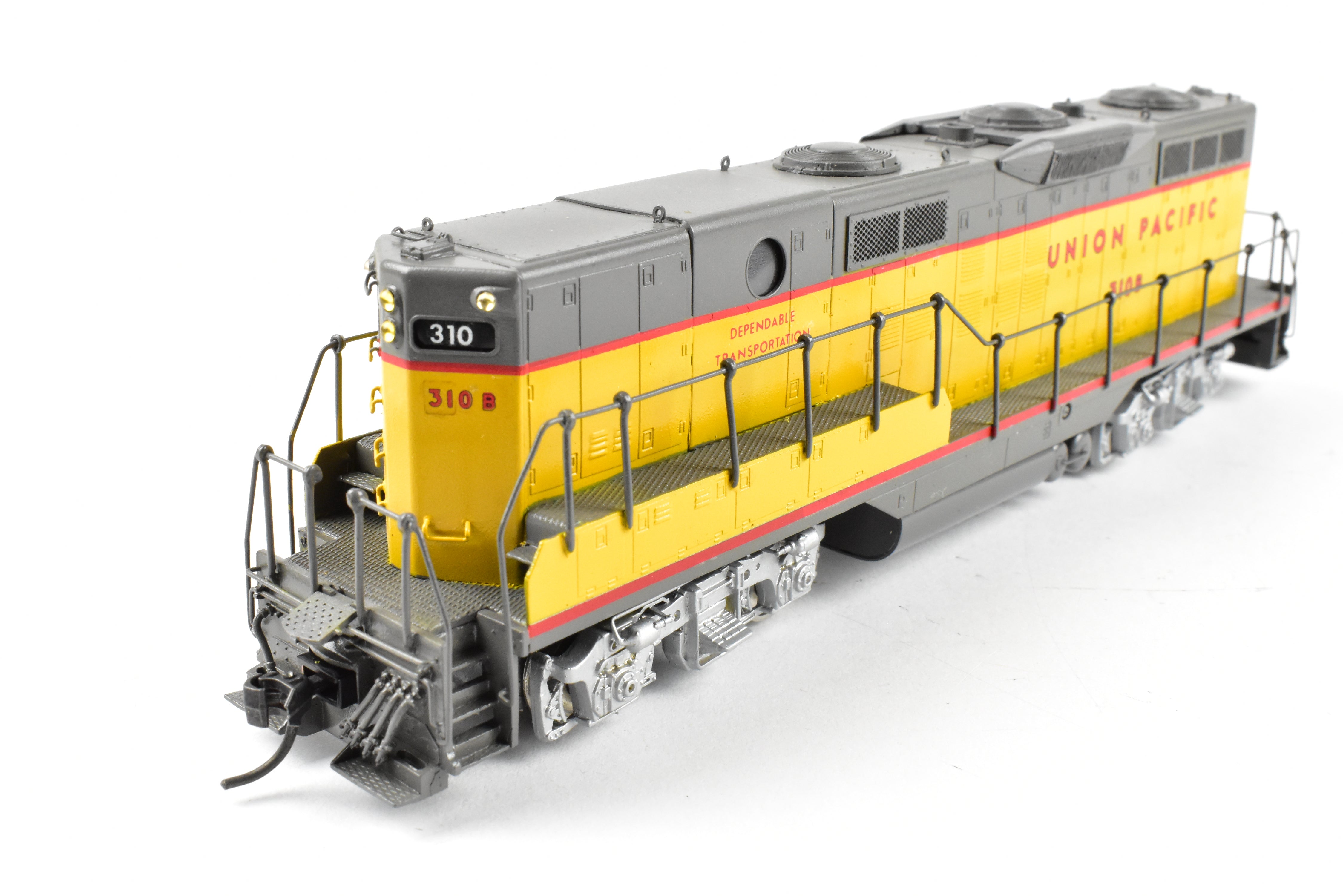 HO Brass Oriental Limited Union Pacific EMD GP9 1750 HP Cabless B-Unit CP #310B