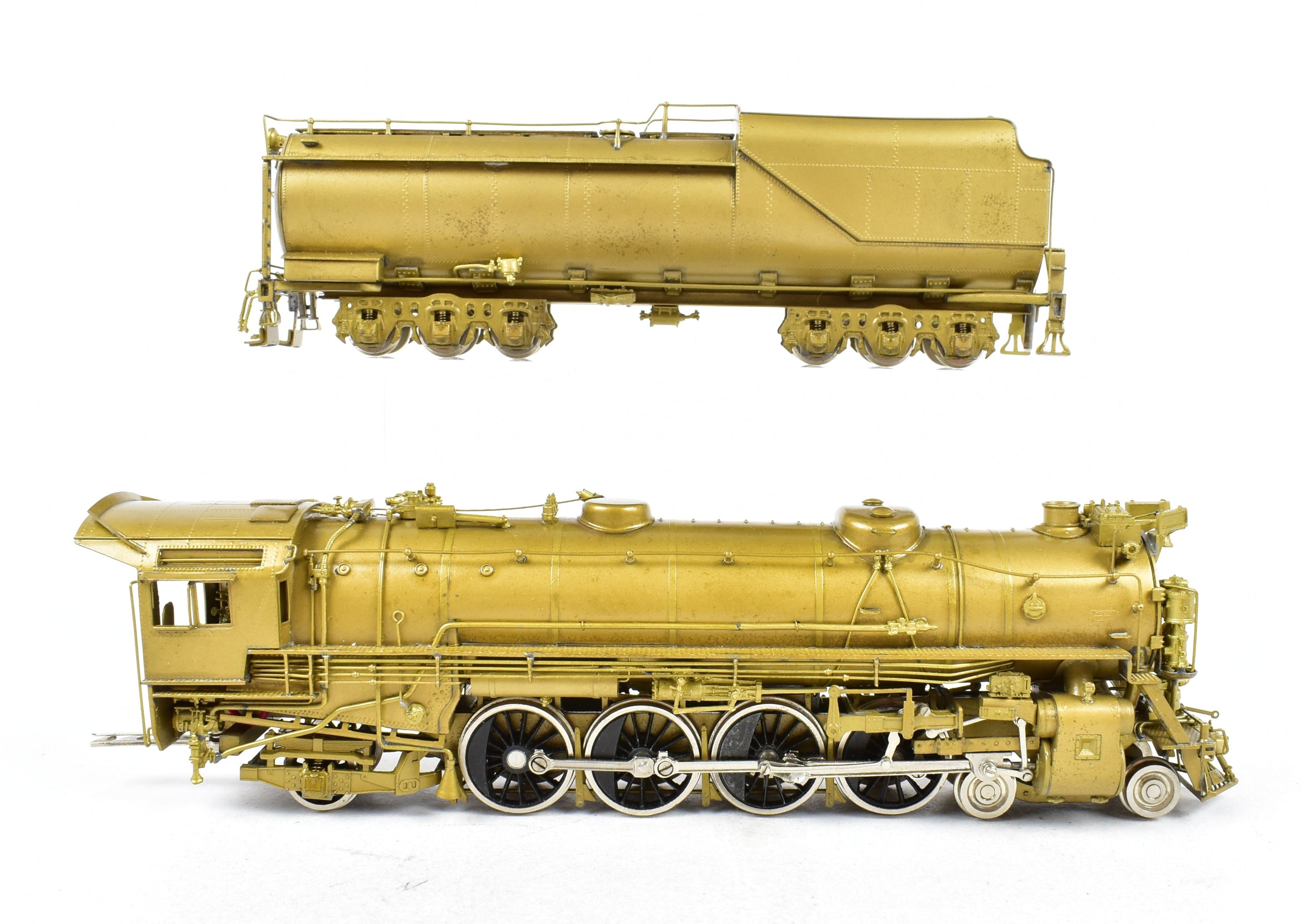 High - Quality HO Scale Custom Brass Chesapeake & Ohio Class J - 2 4 - 8 - 2 Steam Locomotive Model by NJ Custom Brass