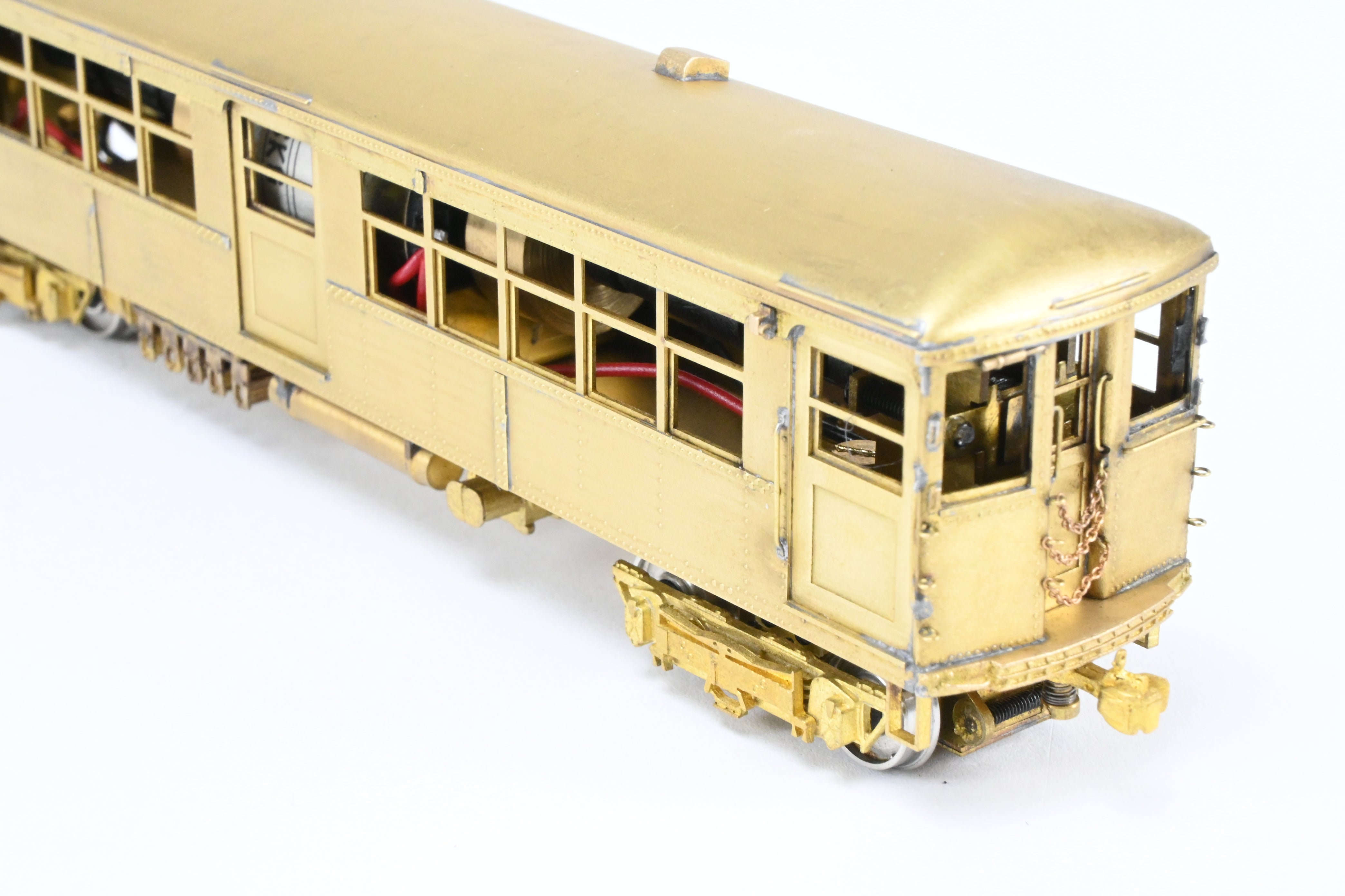 HO Scale Brass Model Train Set - MTS Imports CTA Chicago Transit Authority Modified 4001 - 4250 Series Elevated Cars Two - Car Set