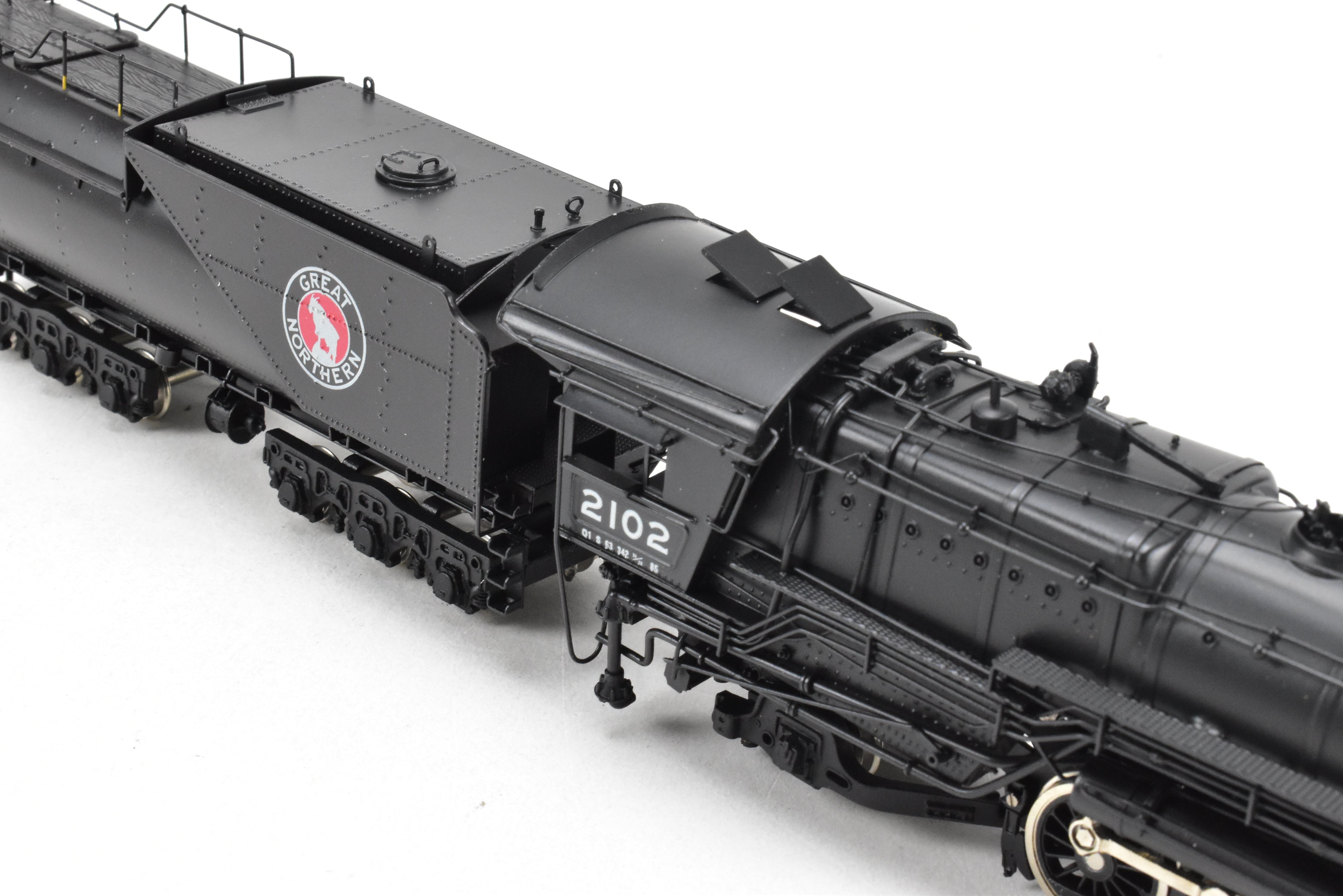 HO Brass PFM - Tenshodo GN Great Northern 2-10-2 Q-1 Factory Painted Vintage Model