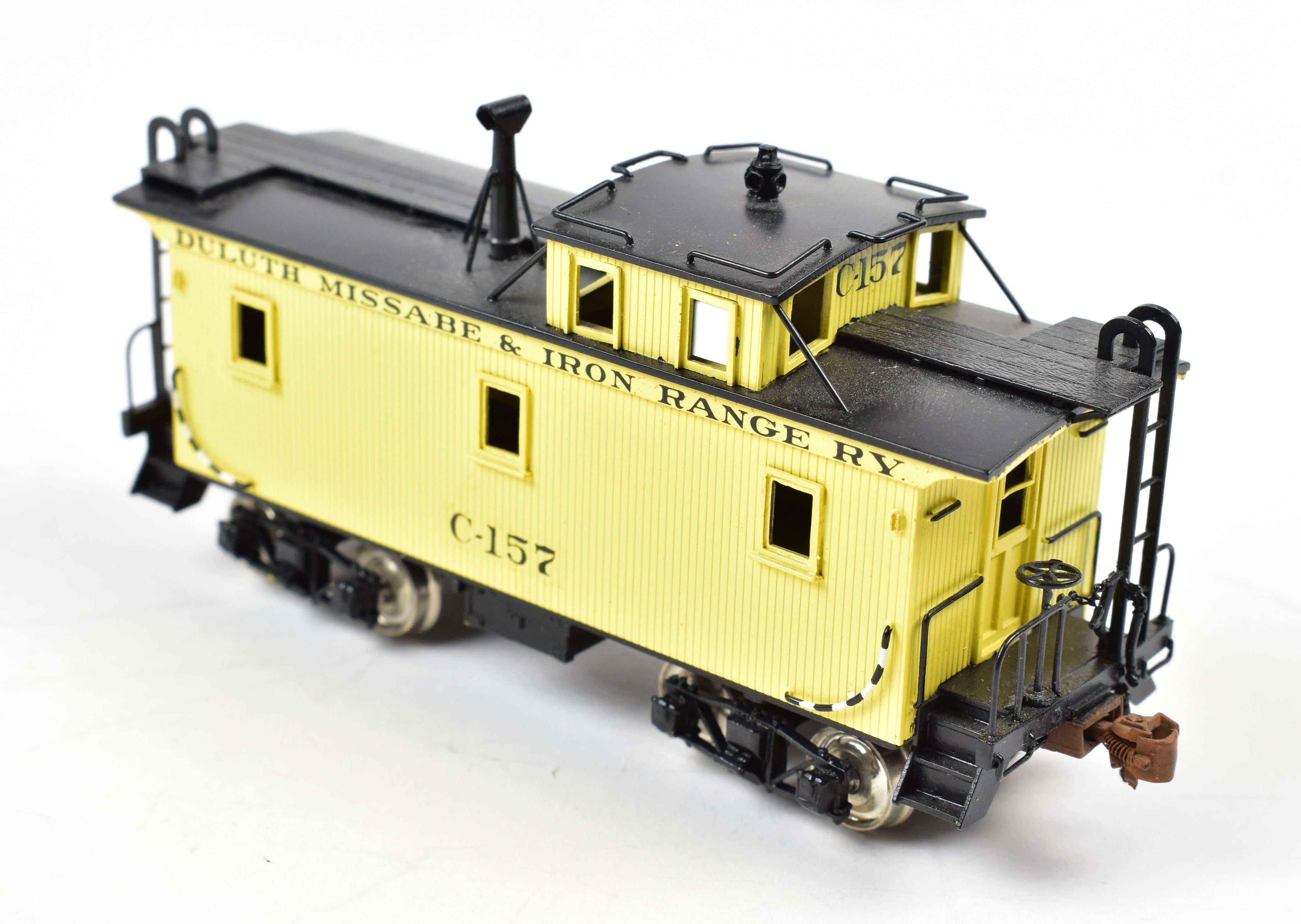 HO Scale Brass SKI Duluth Missabe & Iron Range Wood Caboose FP Model C-157