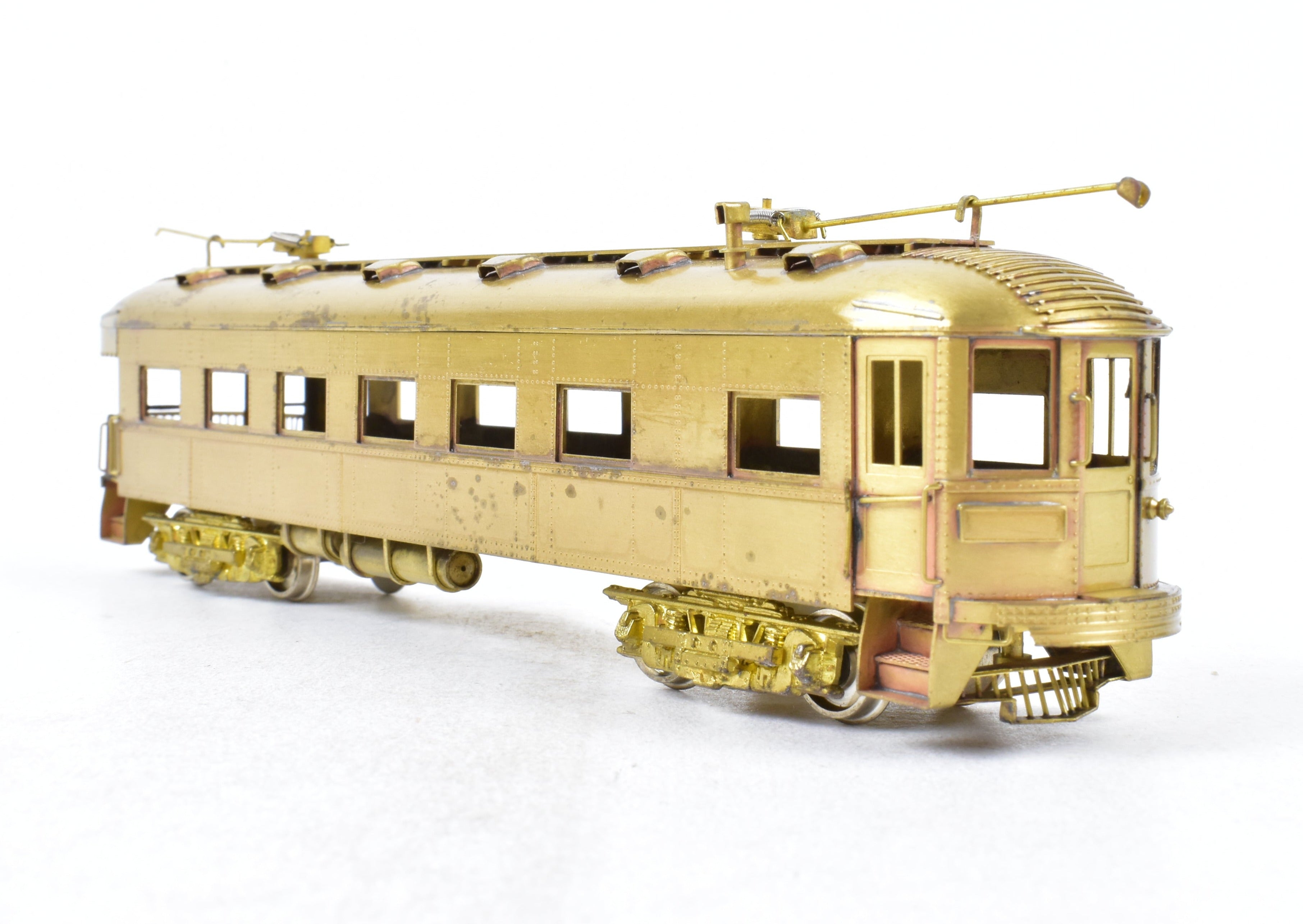 1978 HO Brass MTM Midwest Trolley Museum North Shore Line No. 410 Parlor Observation Trailer