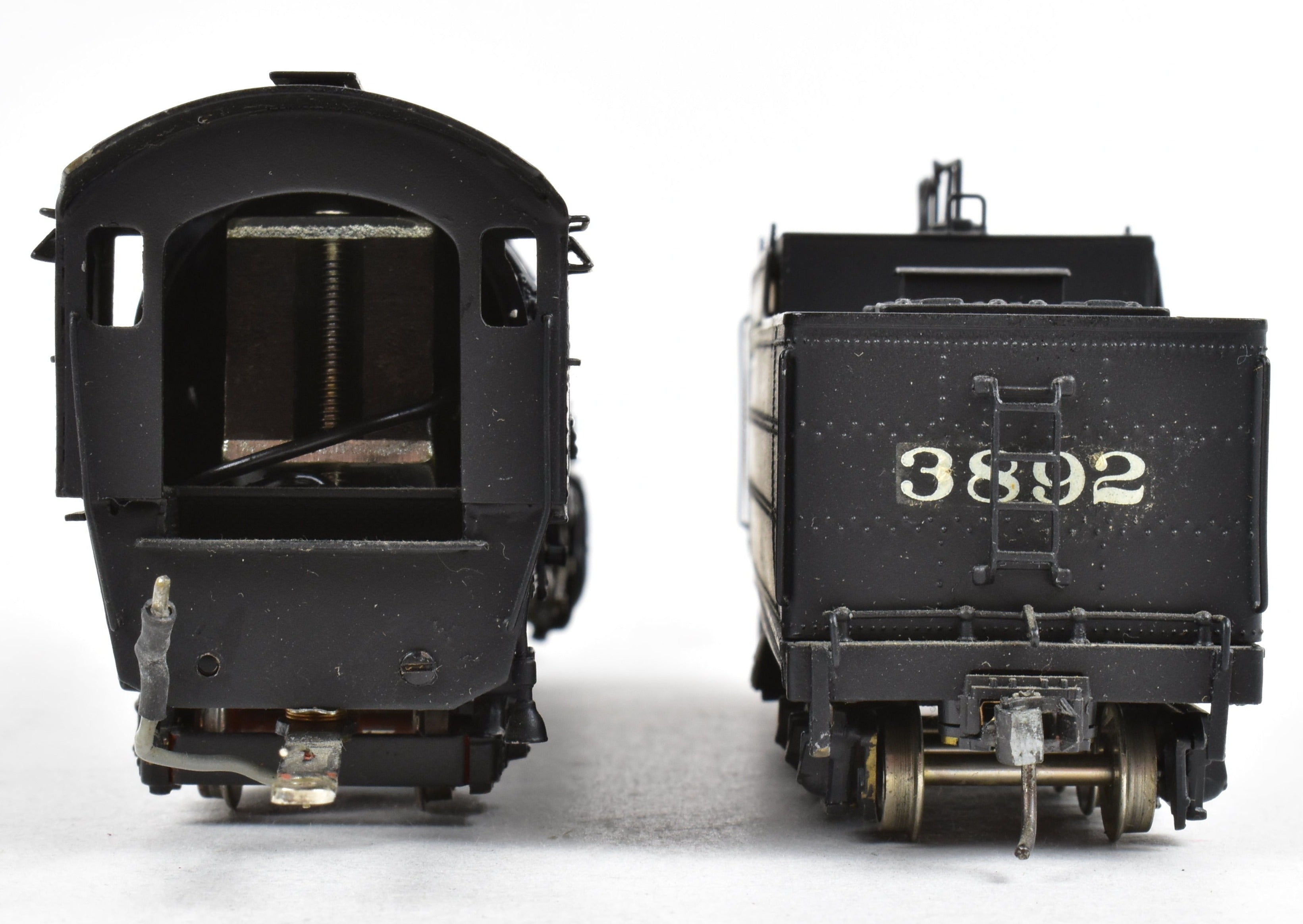 HO Scale Brass PFM Custom-Painted United ATSF Santa Fe 2-10-2 3800 Class No. 3892