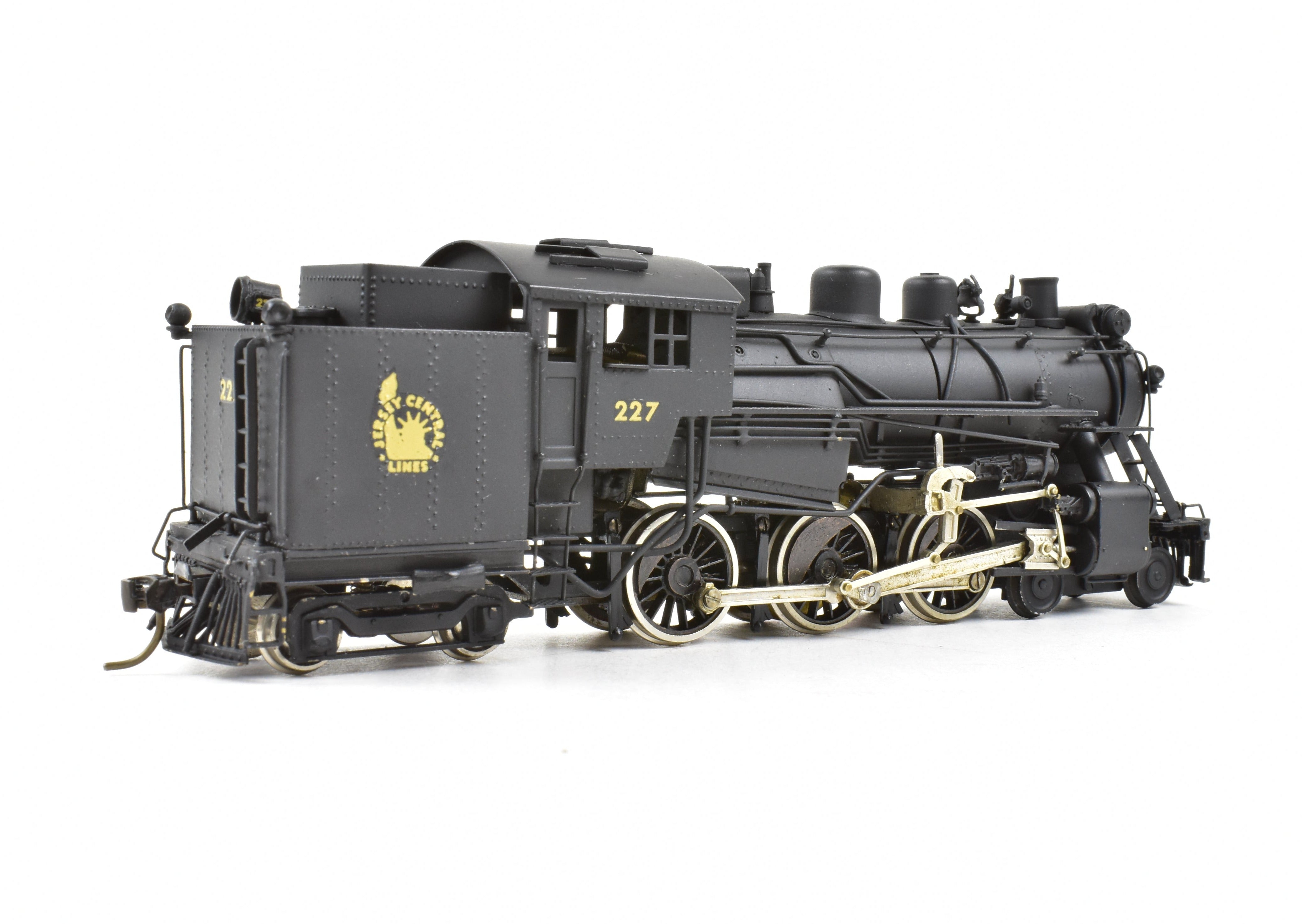 High - Quality HO Scale Brass Model Train of West CNJ - Central Railroad Of New Jersey 4 - 6 - 4T H - 1s with Custom Painting