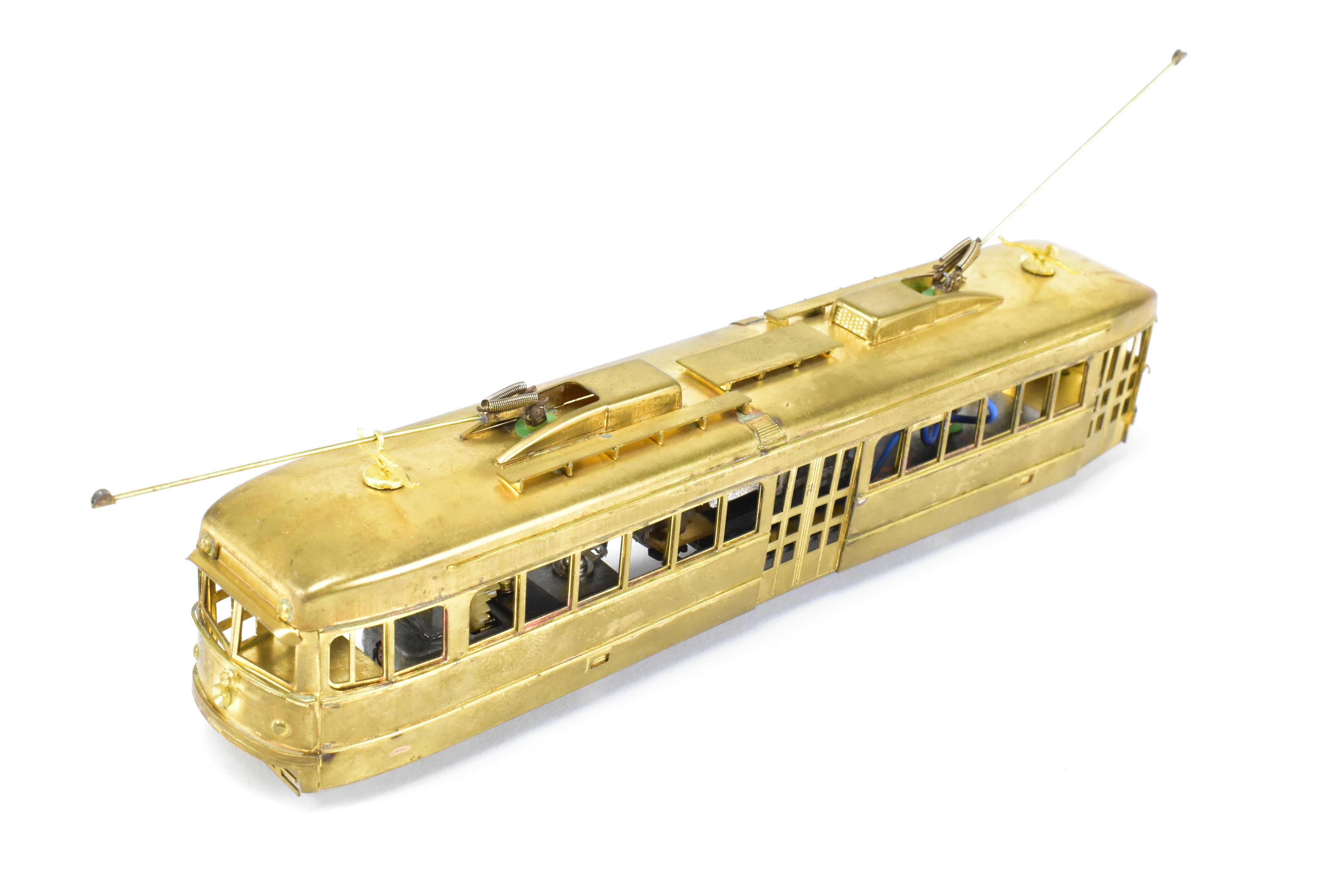 HO Scale Brass Suydam Pacific Electric Double End PCC Model Train Car