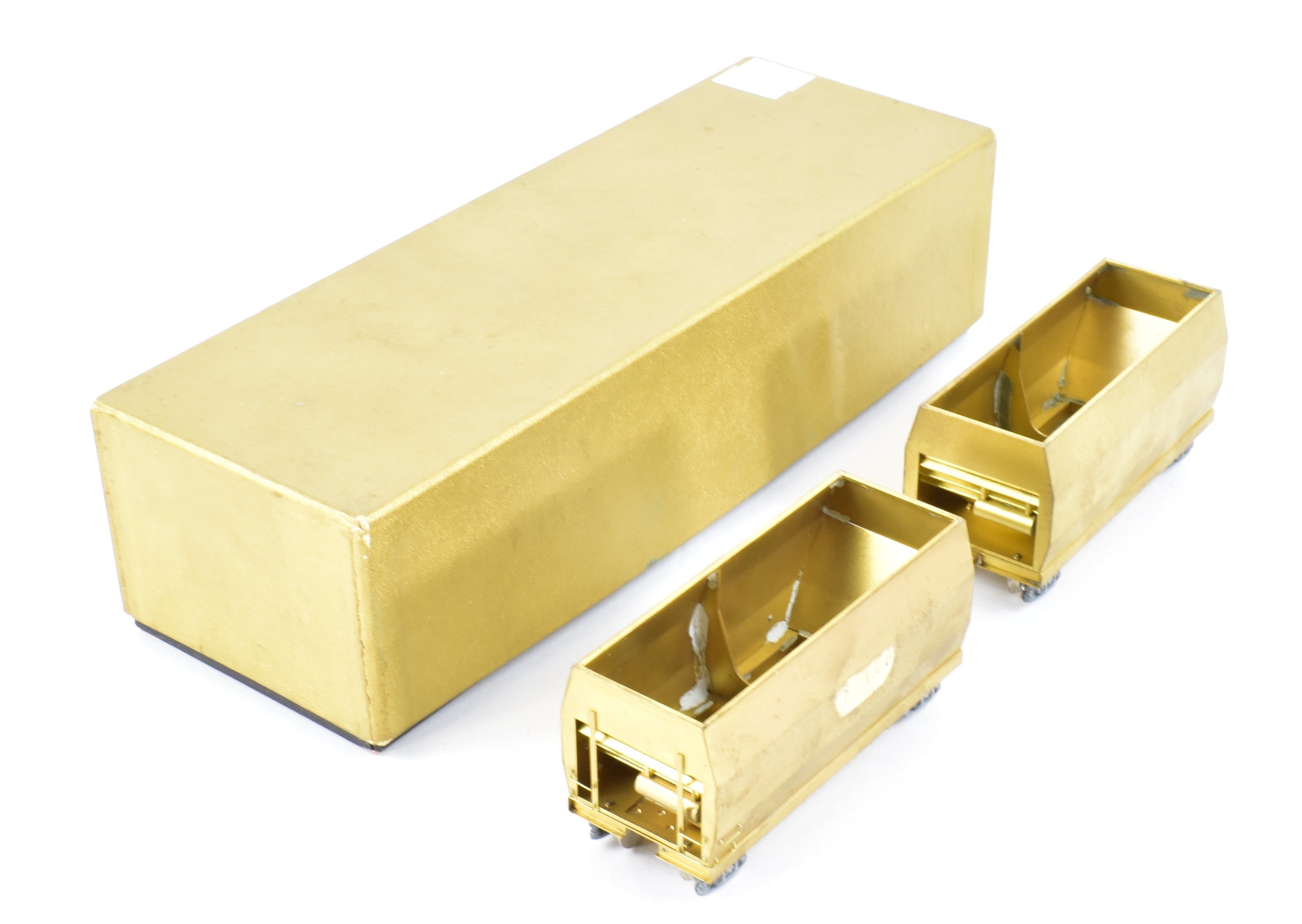 HO Brass 4-Unit Articulated Hopper Cars: NWSL & SOU Railway Models