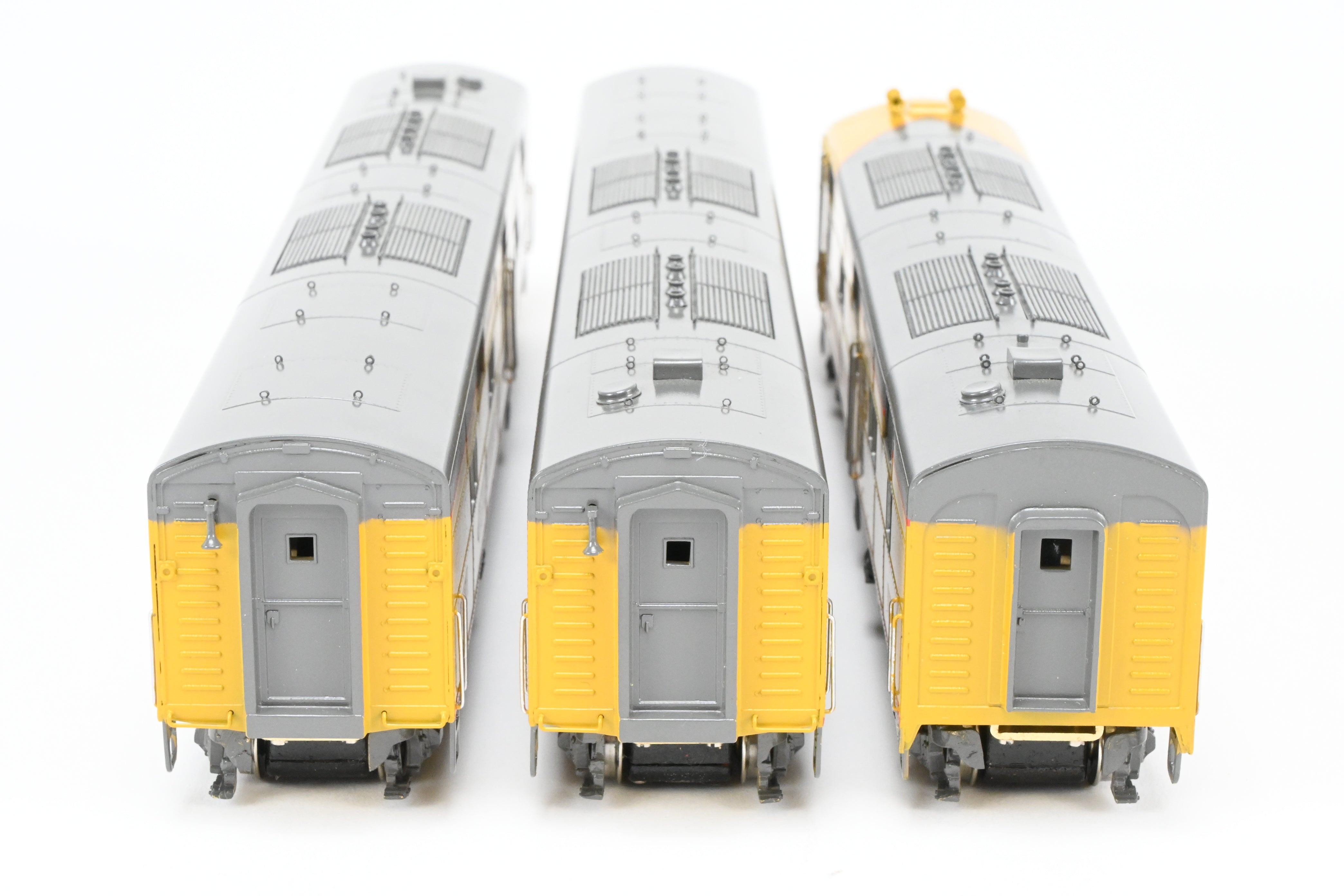 HO Scale Brass Model Train Set - Union Pacific EMD E6A/E6B/E6B 3-Unit Professionally Painted Set for the City of Los Angeles by Oriental Limited