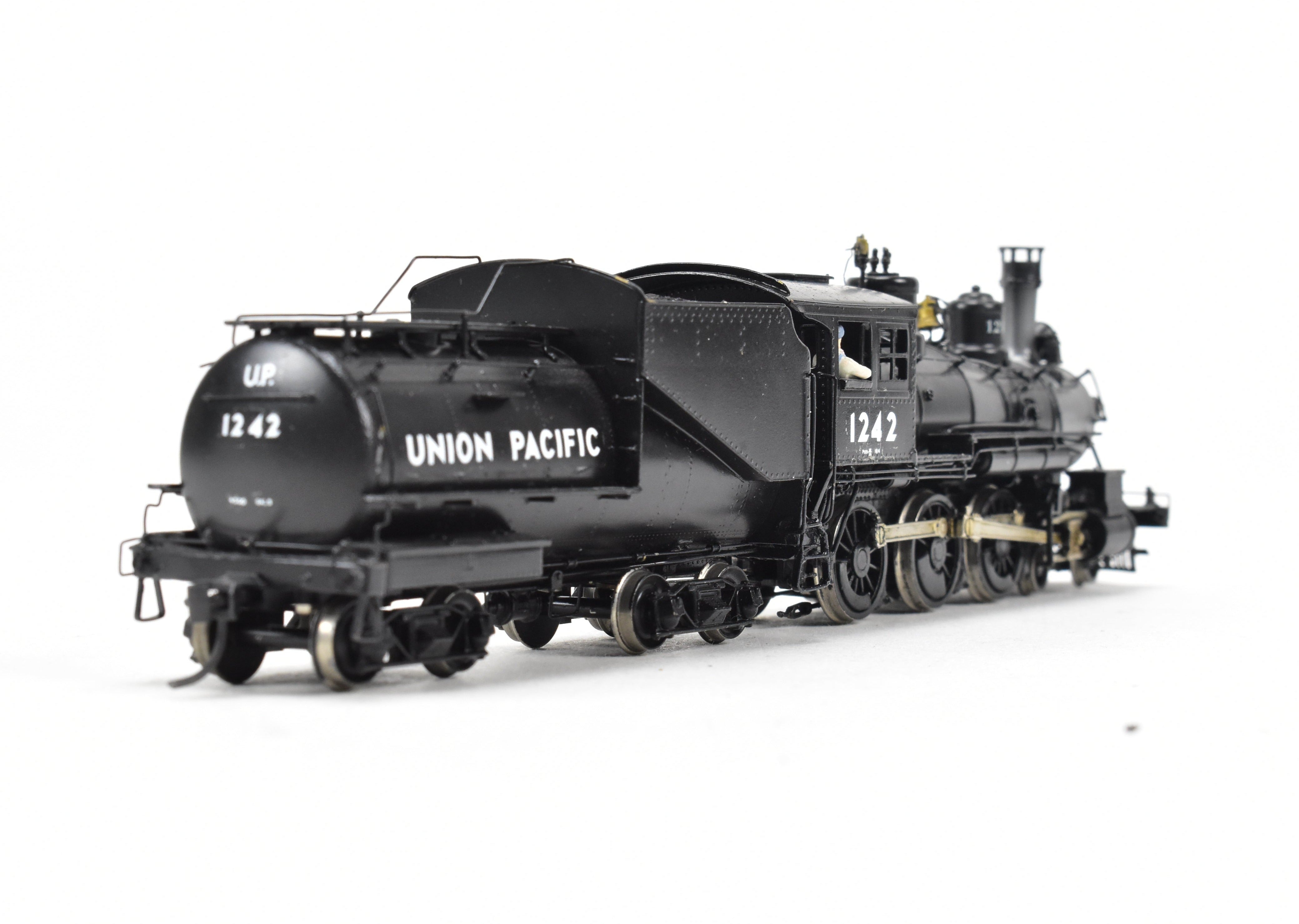 HO Scale Brass Model Train - Sunset Models Union Pacific 4-6-0 Locomotive 1242 in ReBoxx Packaging
