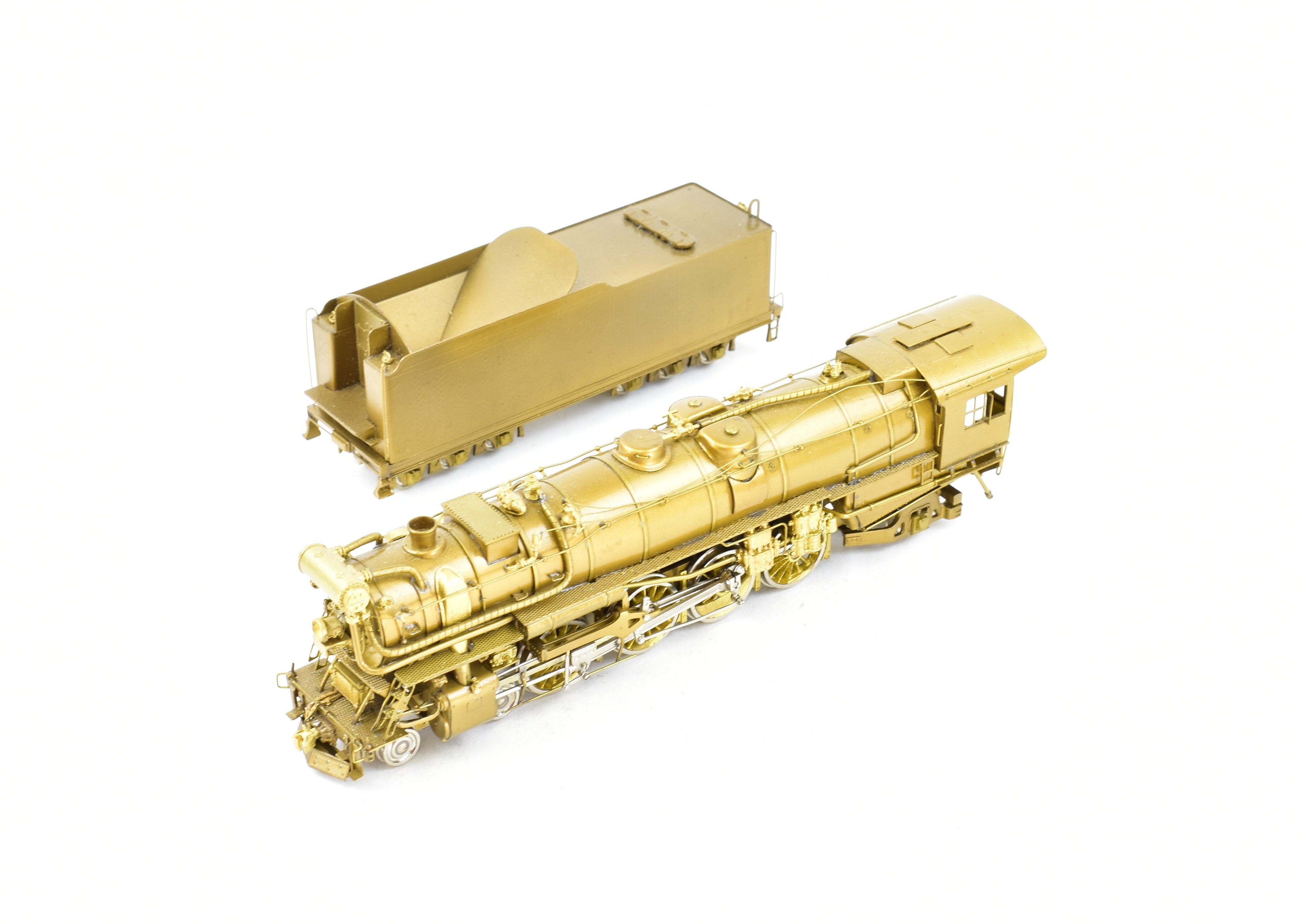 HO Scale Brass New Jersey Custom Brass New Haven Class R - 3a 4 - 8 - 2 Mountain Steam Locomotive Model