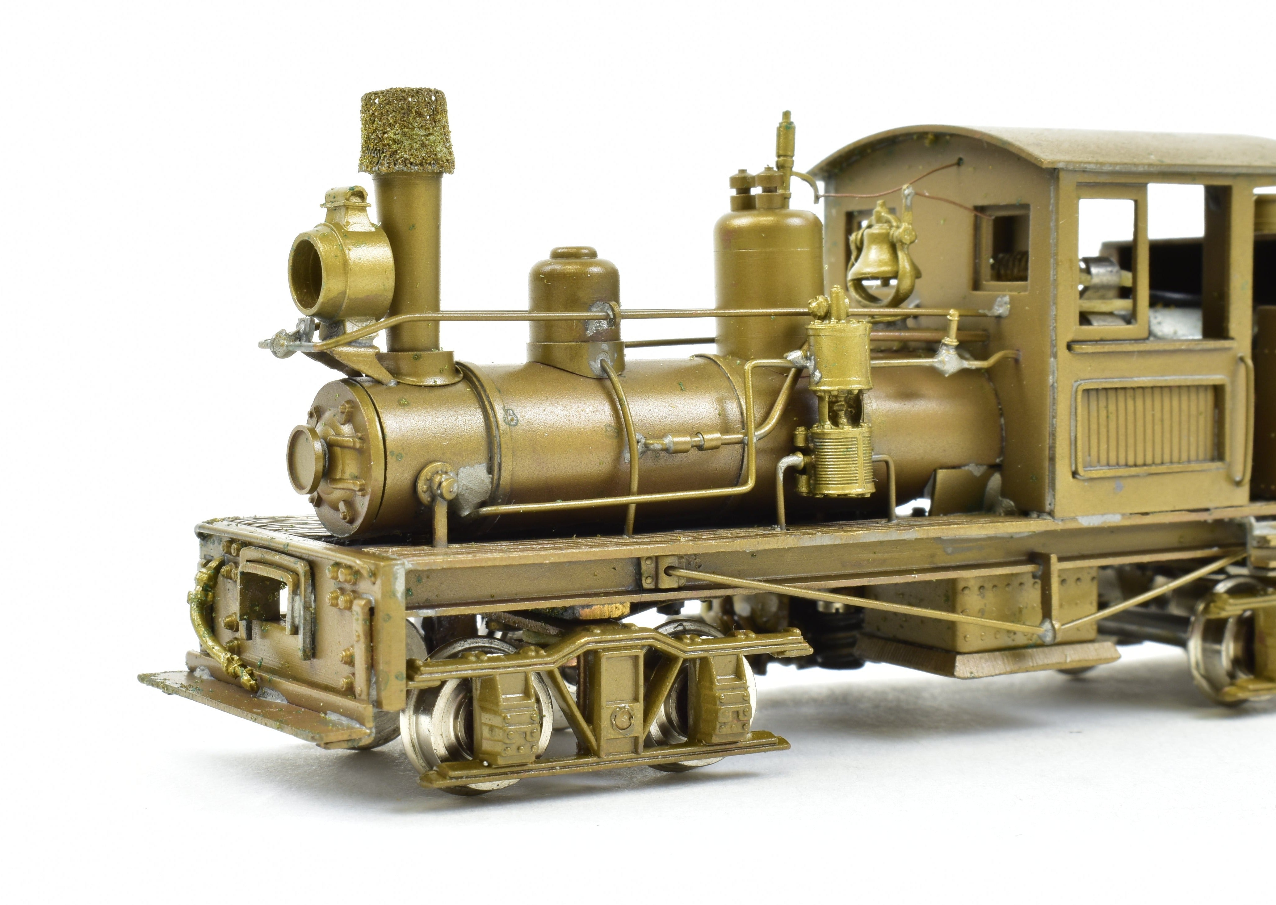 HO Scale Brass Northwest Short Line 18 - ton Class A Shay Logging Model