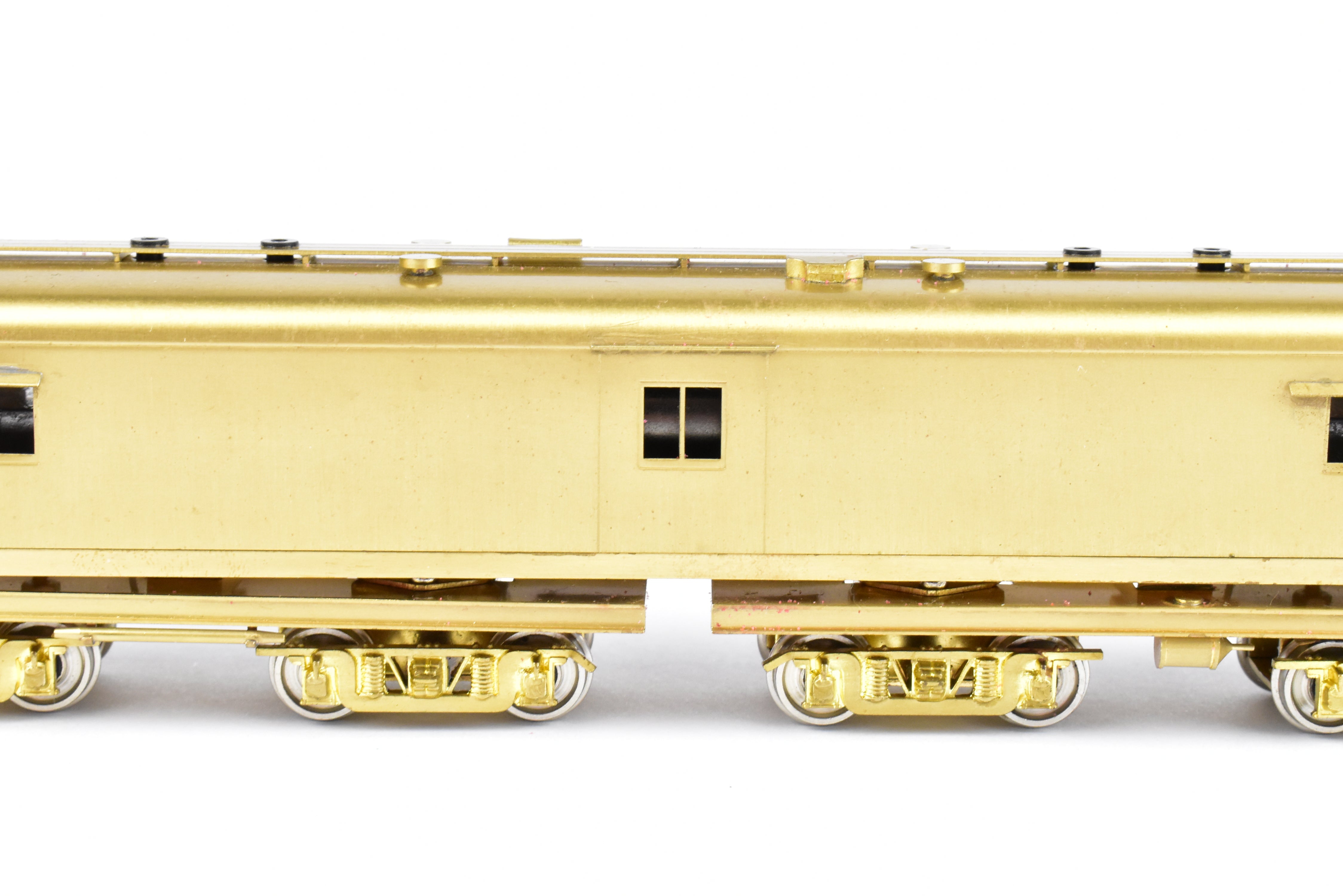 HO Brass Milwaukee Car Works CNS&M North Shore Line 4-Truck Electric Freight Motor #458