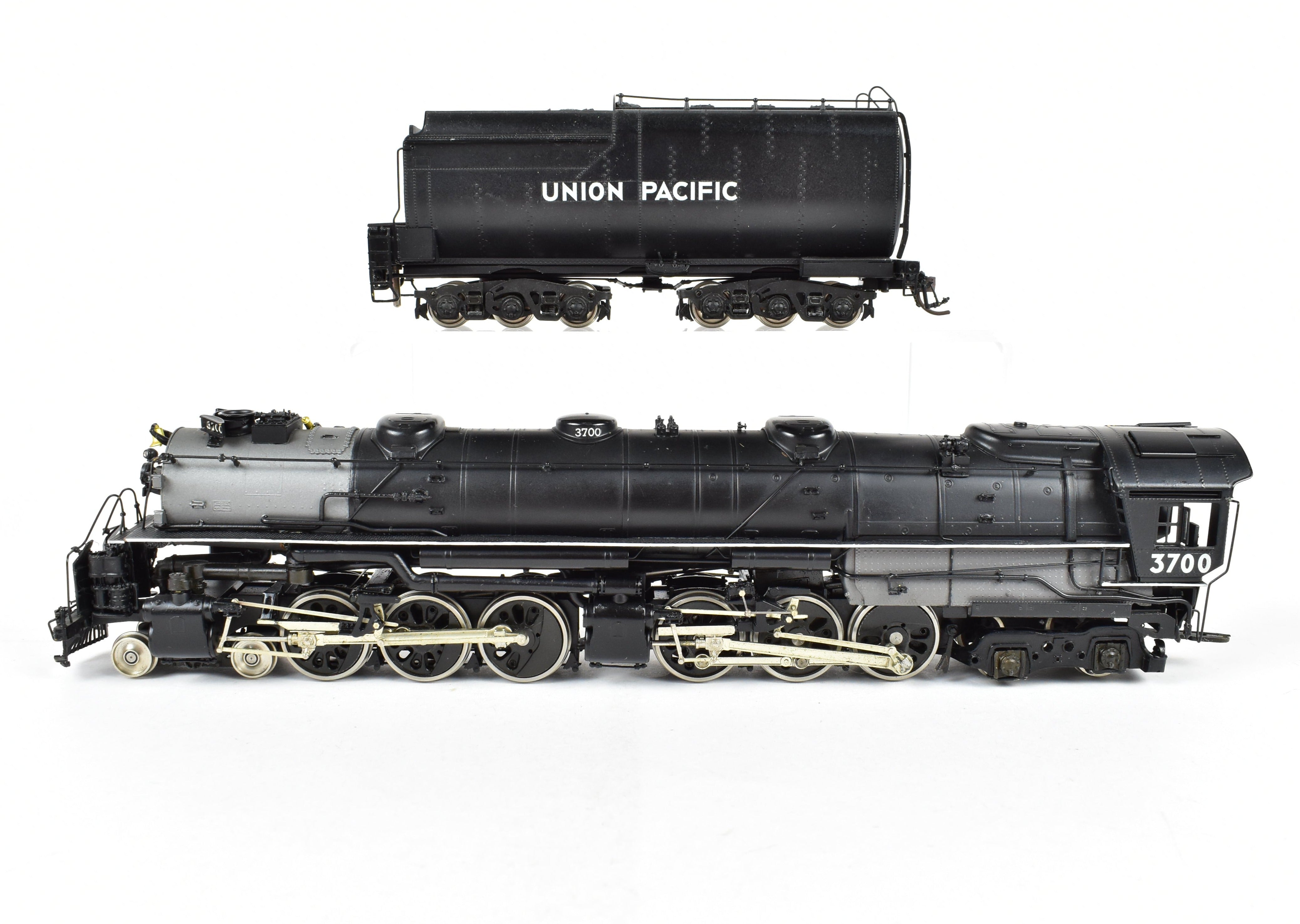 HO Brass Key Imports UP - 1984 Union Pacific 3700 Class 4-6-6-4 Challenger Coal Locomotive, C.S. No. 23 Factory Painted