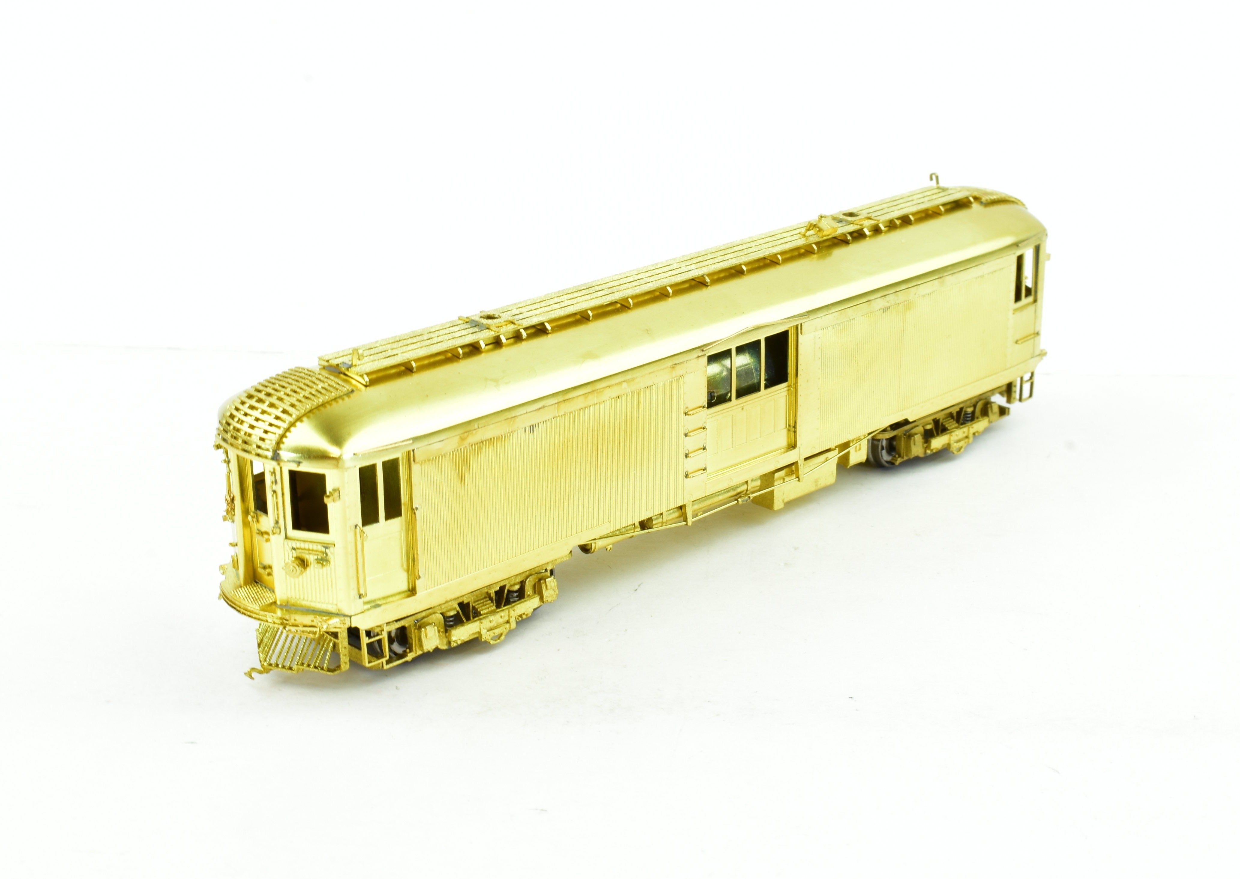 High - Quality HO Scale Brass Merchandise Dispatch Car by MTS Imports - North Shore Line MD Model