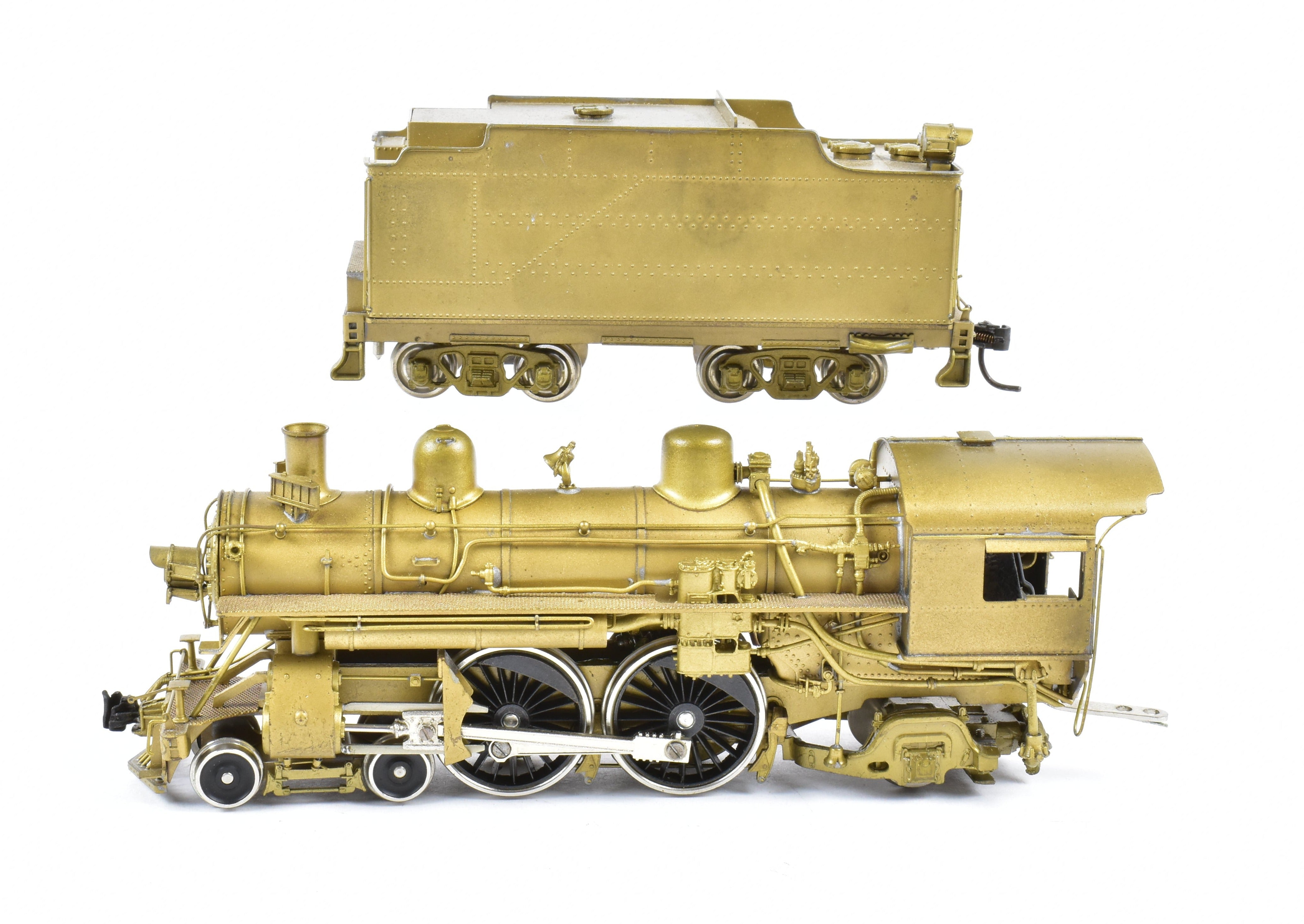 HO Scale Brass Pacific Fast Mail (PFM) Model Train - G. O. Model Works Southern Pacific A-3 4-4-2 Locomotive Replica