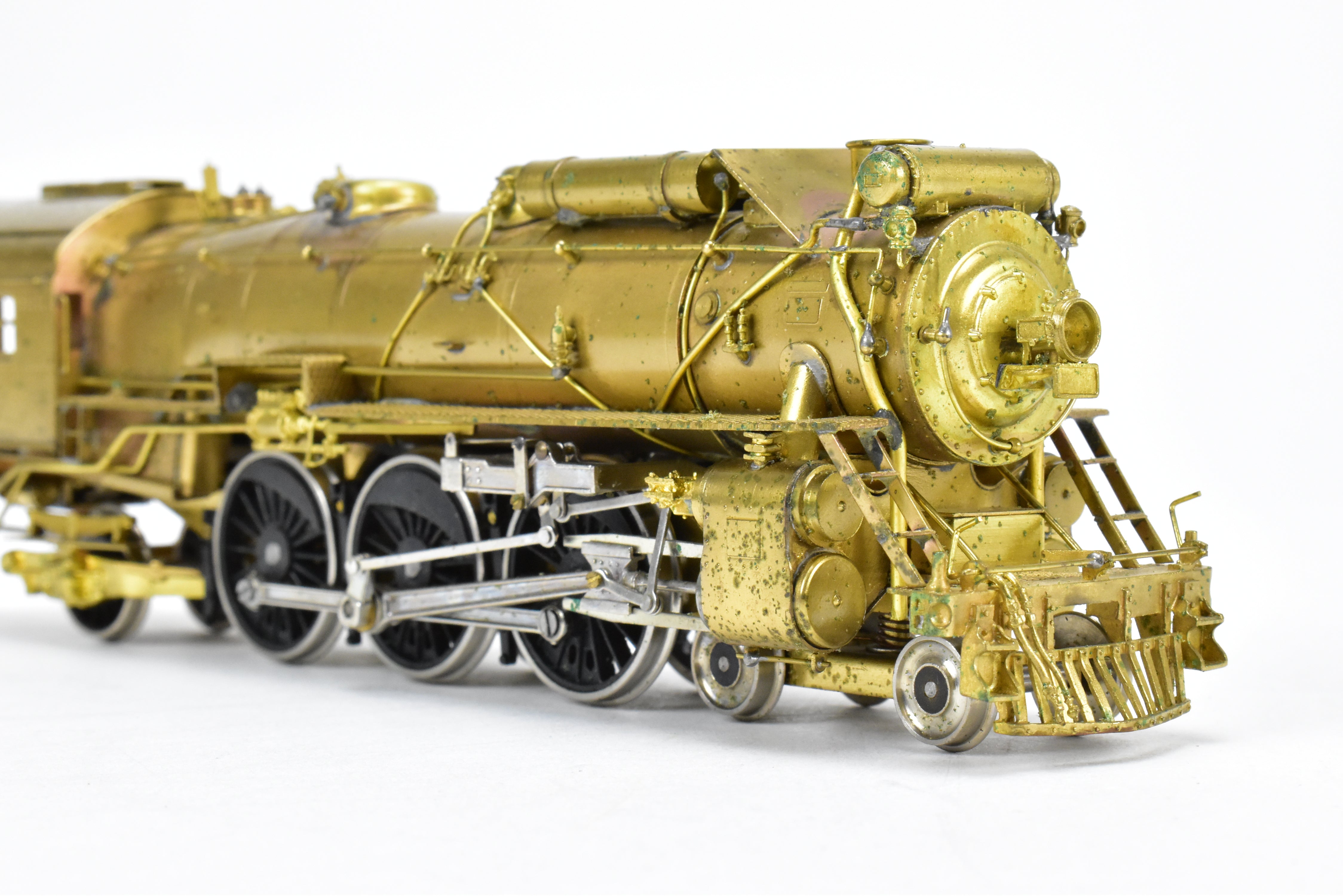 HO Scale Custom Brass New Haven I-4 4-6-2 Pacific Model Train by NJ Custom Brass