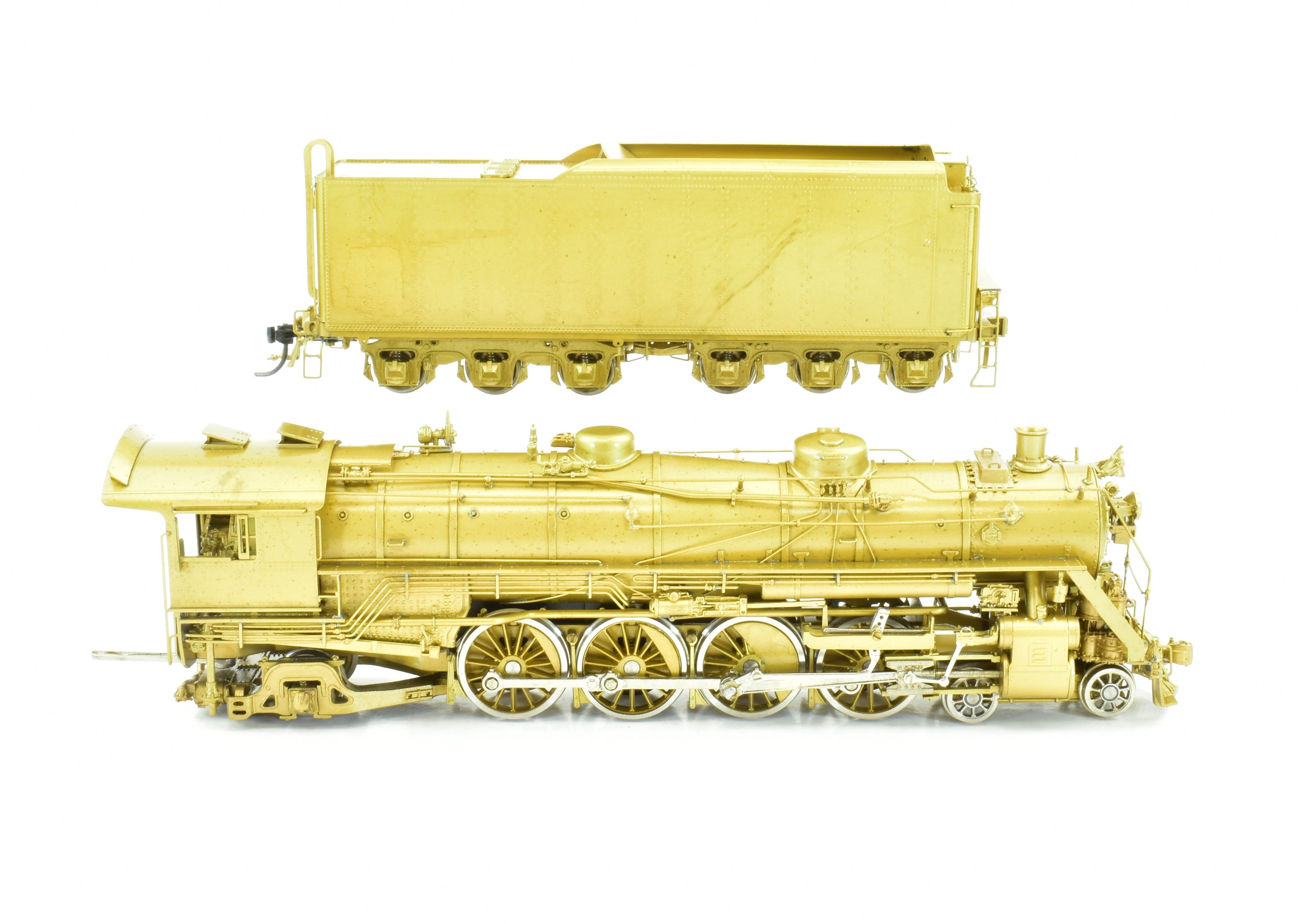 Rare HO Brass SKI Soo Line N - 20 Class 4 - 8 - 2 Mountain Pacific Fast Mail Model