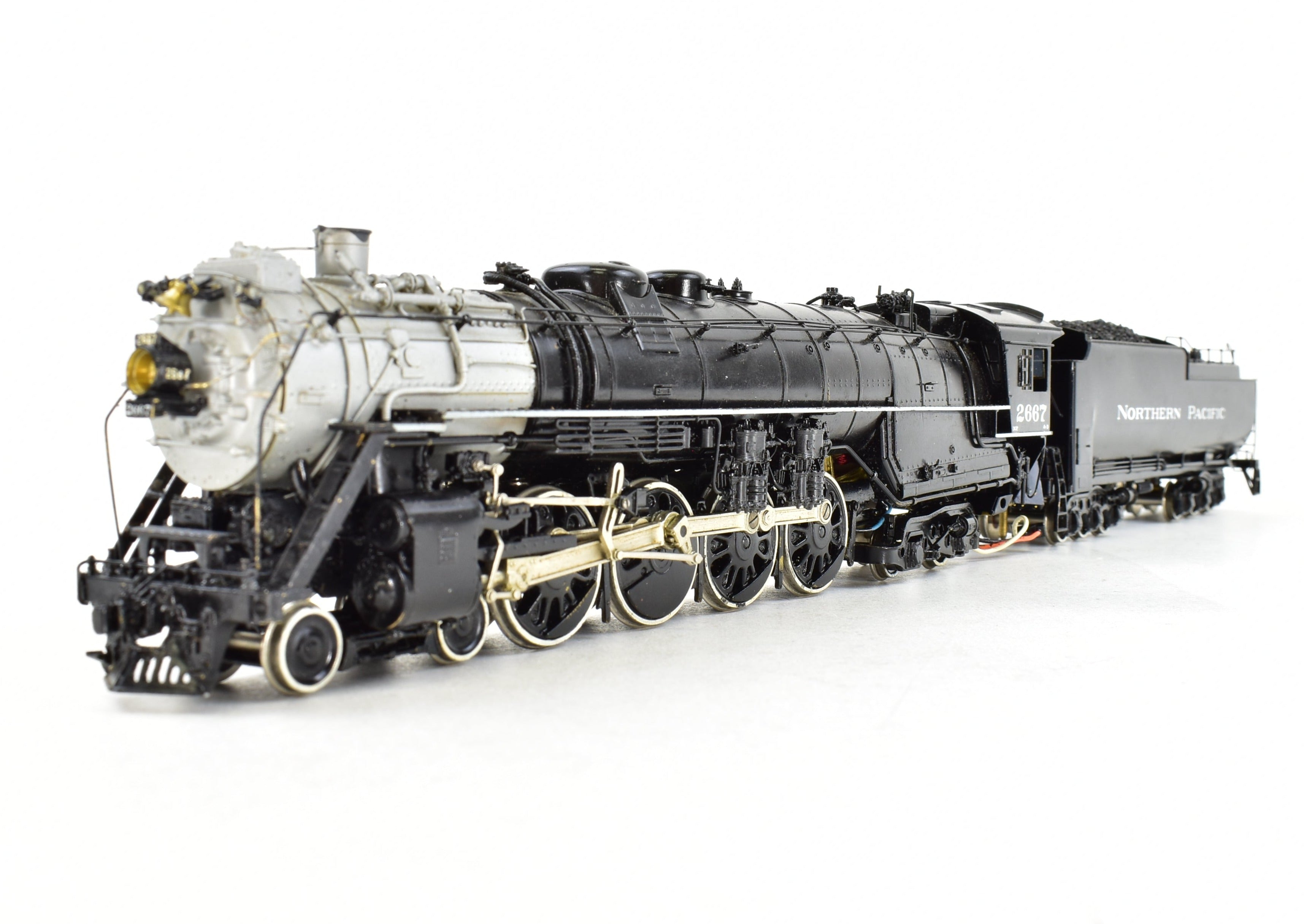 HO Scale Brass PFM Model Train - Fujiyama NP - Northern Pacific 4-8-4 Class A-3 1972 Run with PFM Sound, CP No. 2667