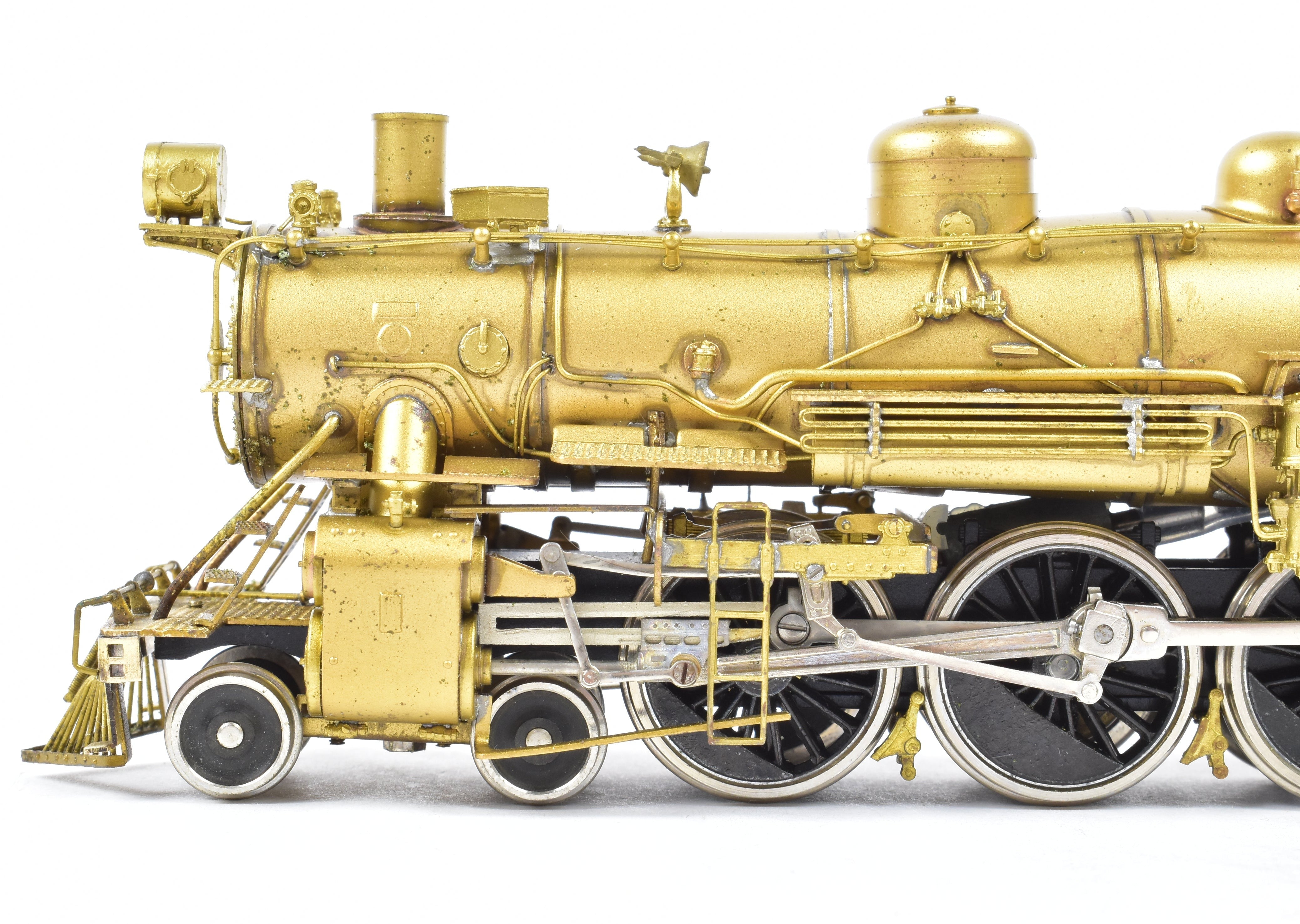High - Quality HO Scale Brass Pacific Fast Mail Locomotive Model - Fujiyama ATSF Santa Fe 4 - 6 - 2 Class 1337 Pacific