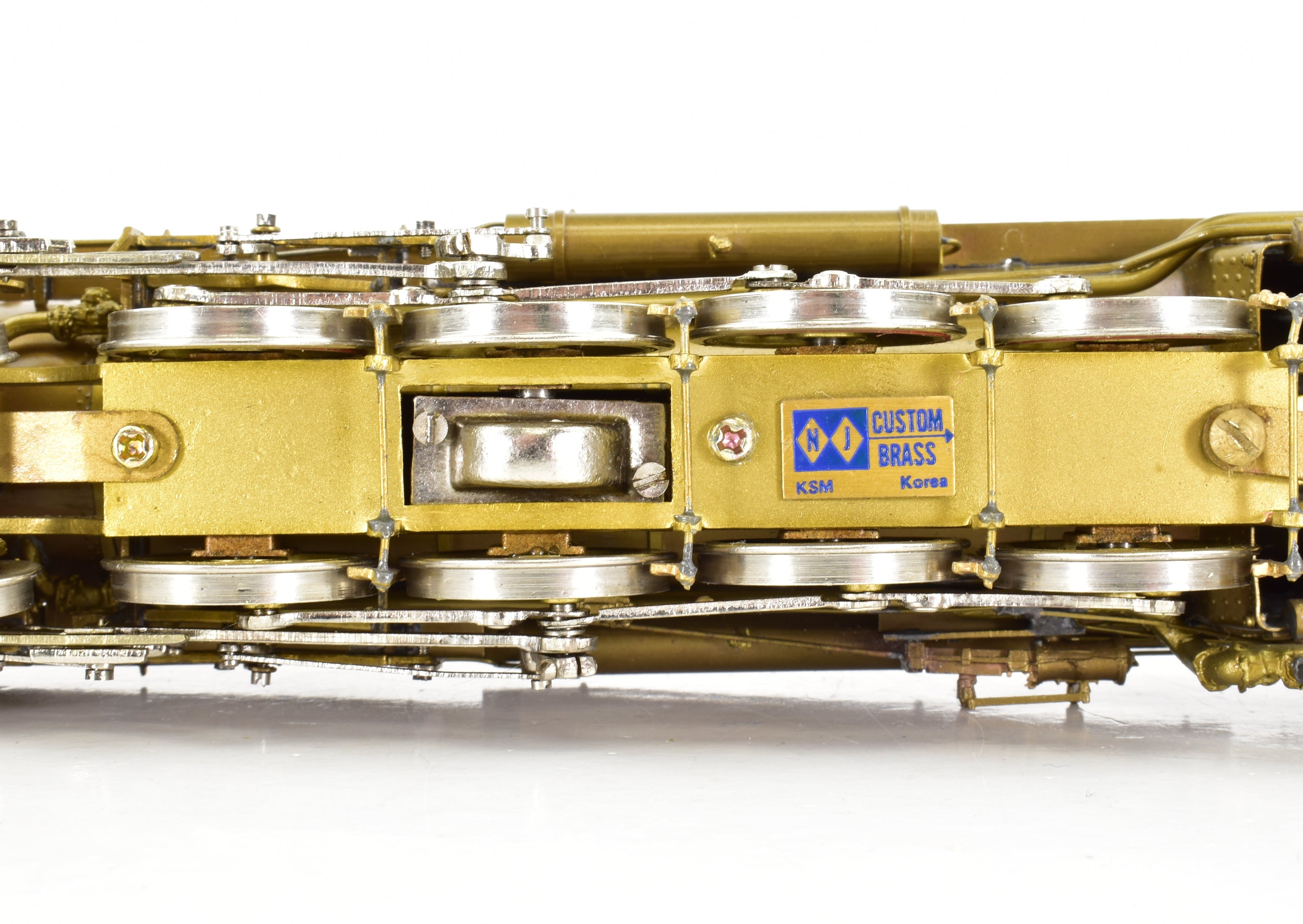 HO Scale Brass Model Train - New York Ontario & Western Class Y - 2 4 - 8 - 2 Custom - Built by KSM for NJ Custom Brass