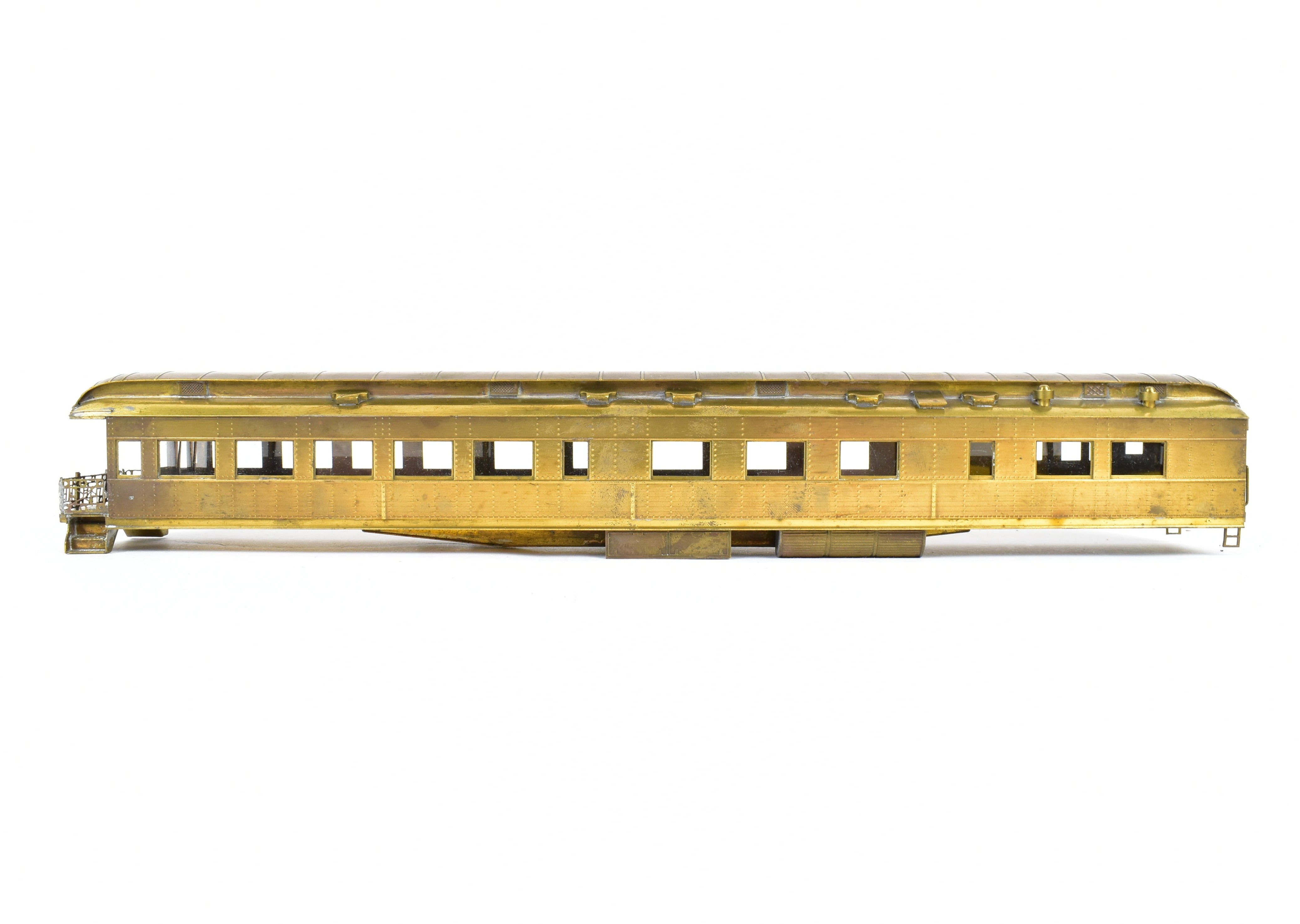 1962 HO Brass Suydam ATSF Santa Fe Cafe Lounge Observation Model