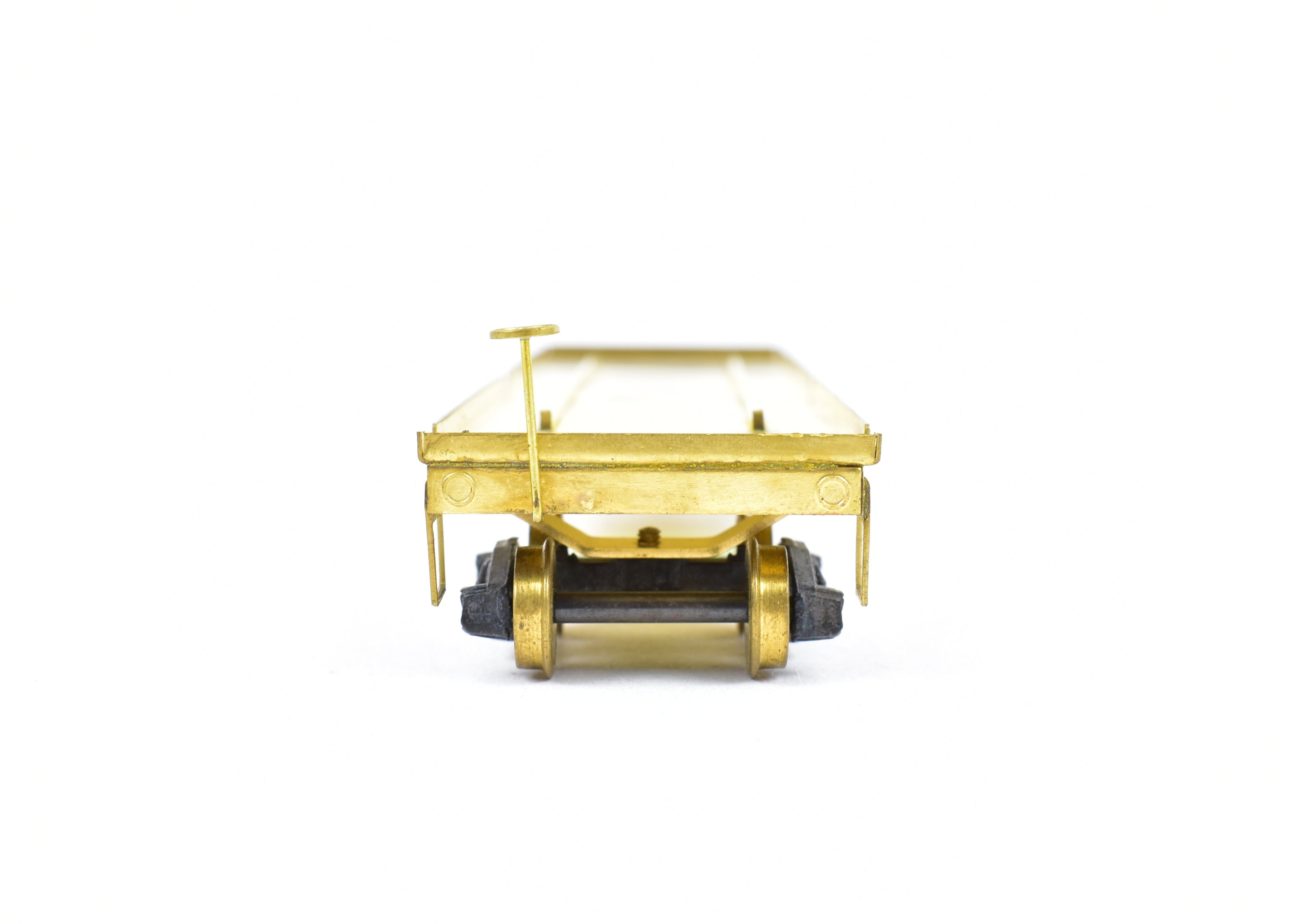 HO Scale Brass Lambert Various Roads Maintenance of Way (MOW) Flat Car with Wheel or Truck Support Function