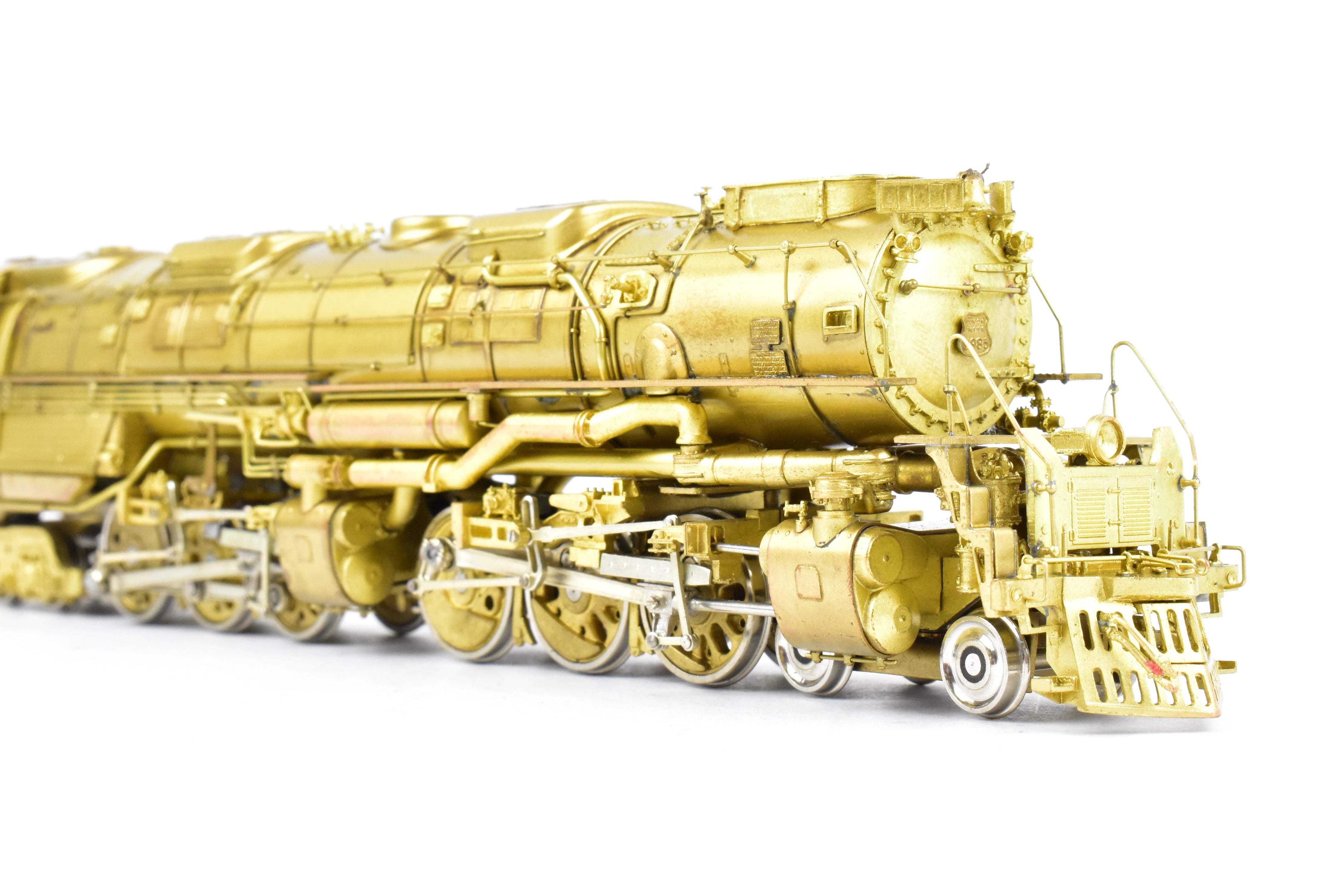HO Scale Brass Key Imports Union Pacific 4-6-6-4 3985 Challenger Steam Locomotive Coal Tender Version Classic Model Series