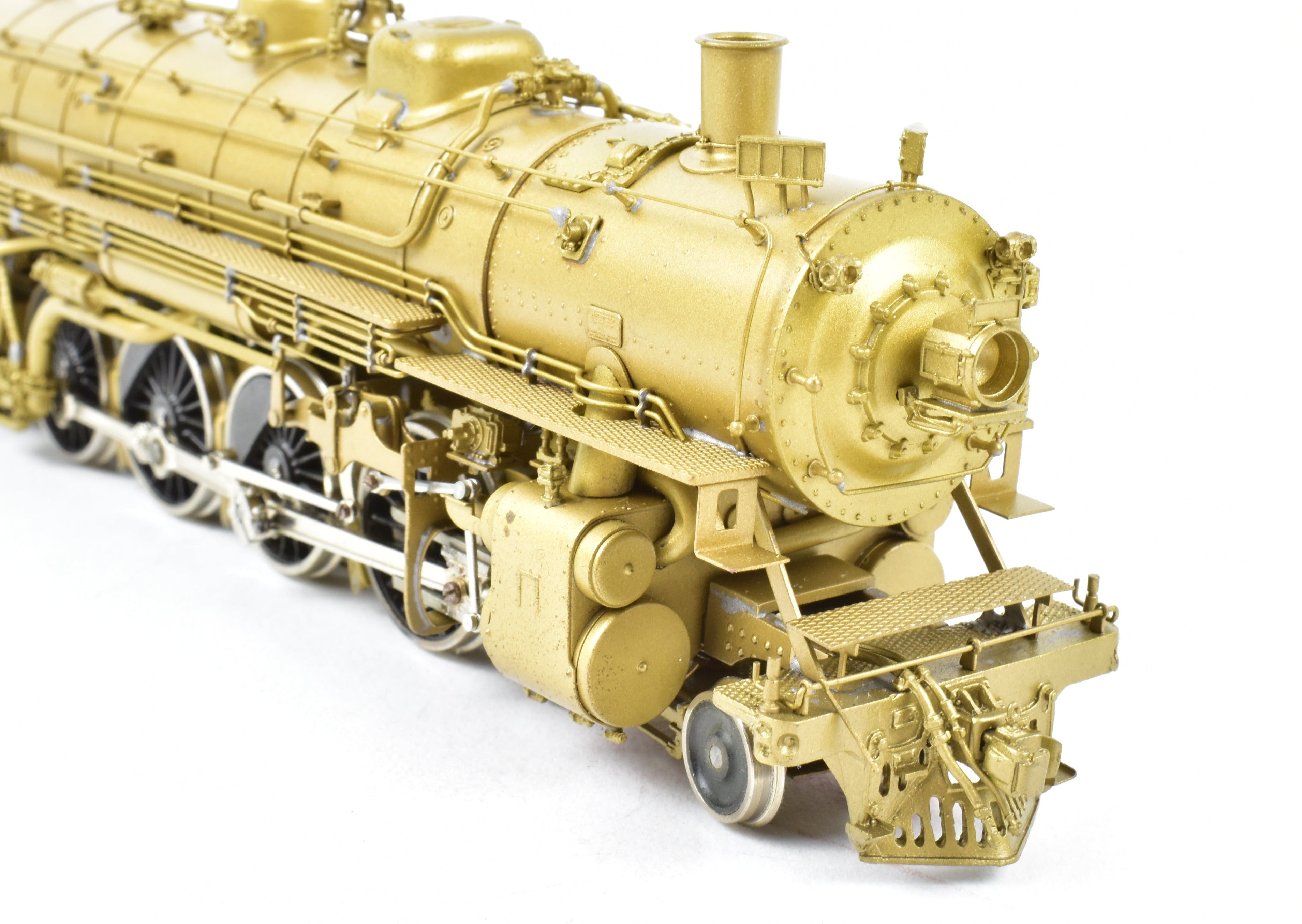 HO Scale Brass Model Train - Northern Pacific Class A 4-8-4 Royale Series, Custom-Built by NJ Custom Brass