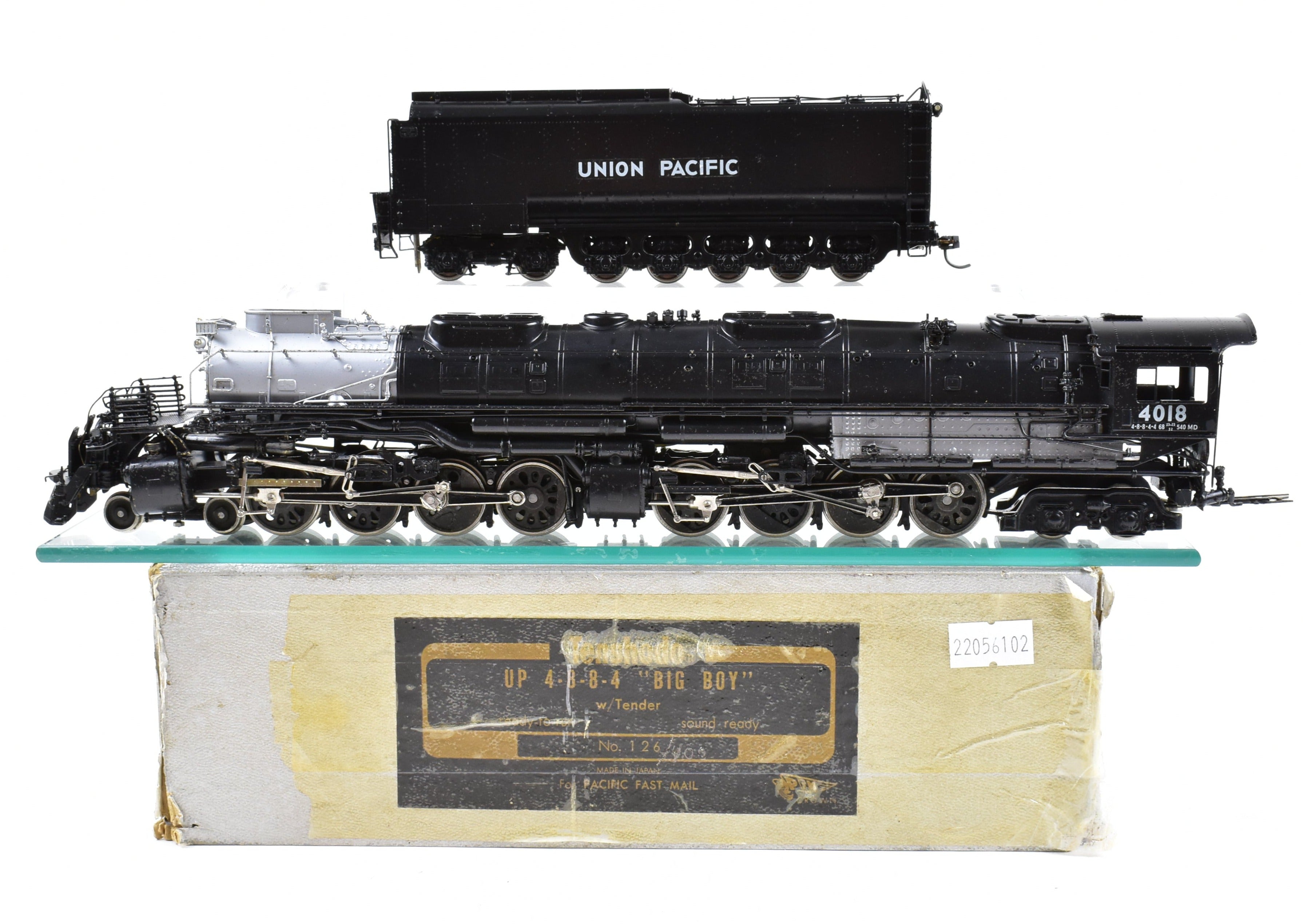 HO Scale Brass PFM - Tenshodo Union Pacific 4-8-8-4 Big Boy 1977 Crown FP Model AS-IS