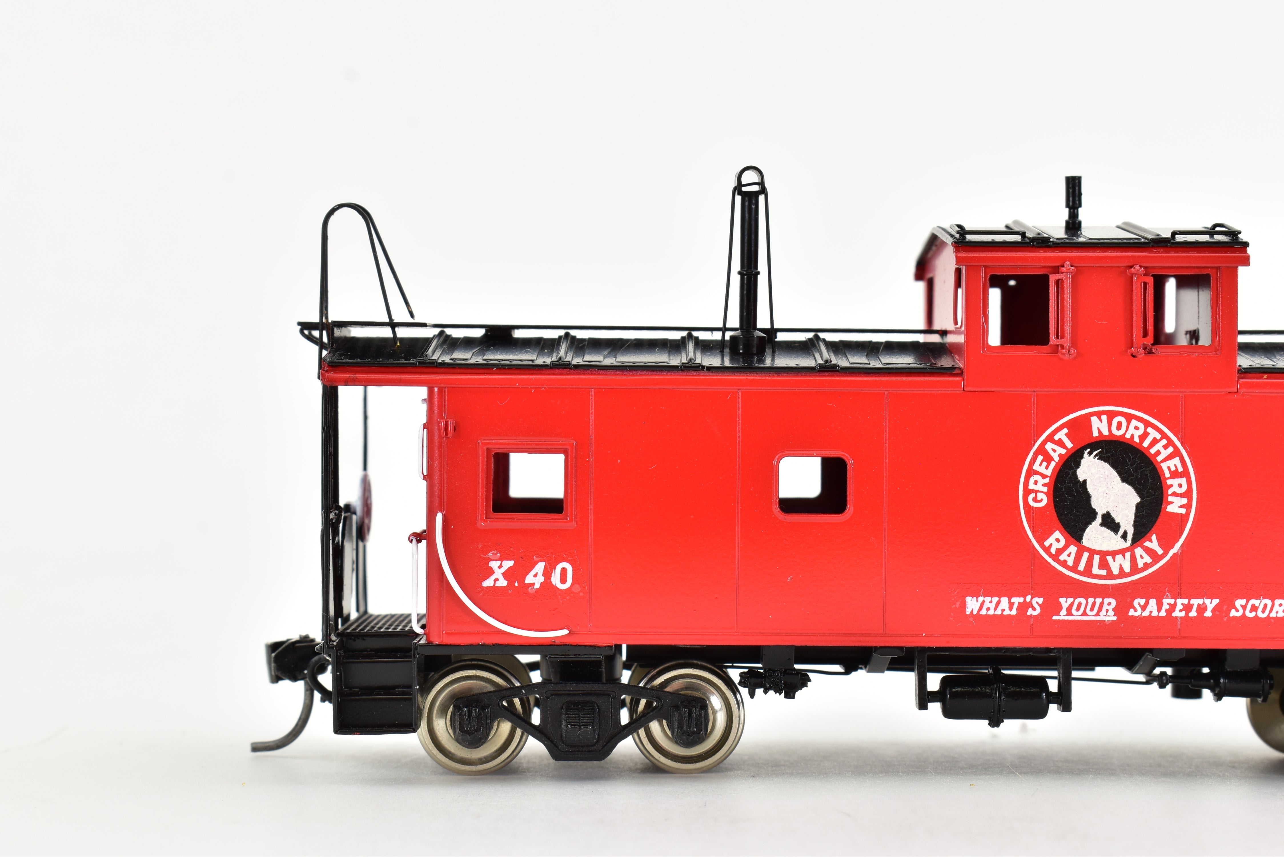 HO Brass Oriental Limited GN - Great Northern X31 - 40 Class FP No. X40 Caboose