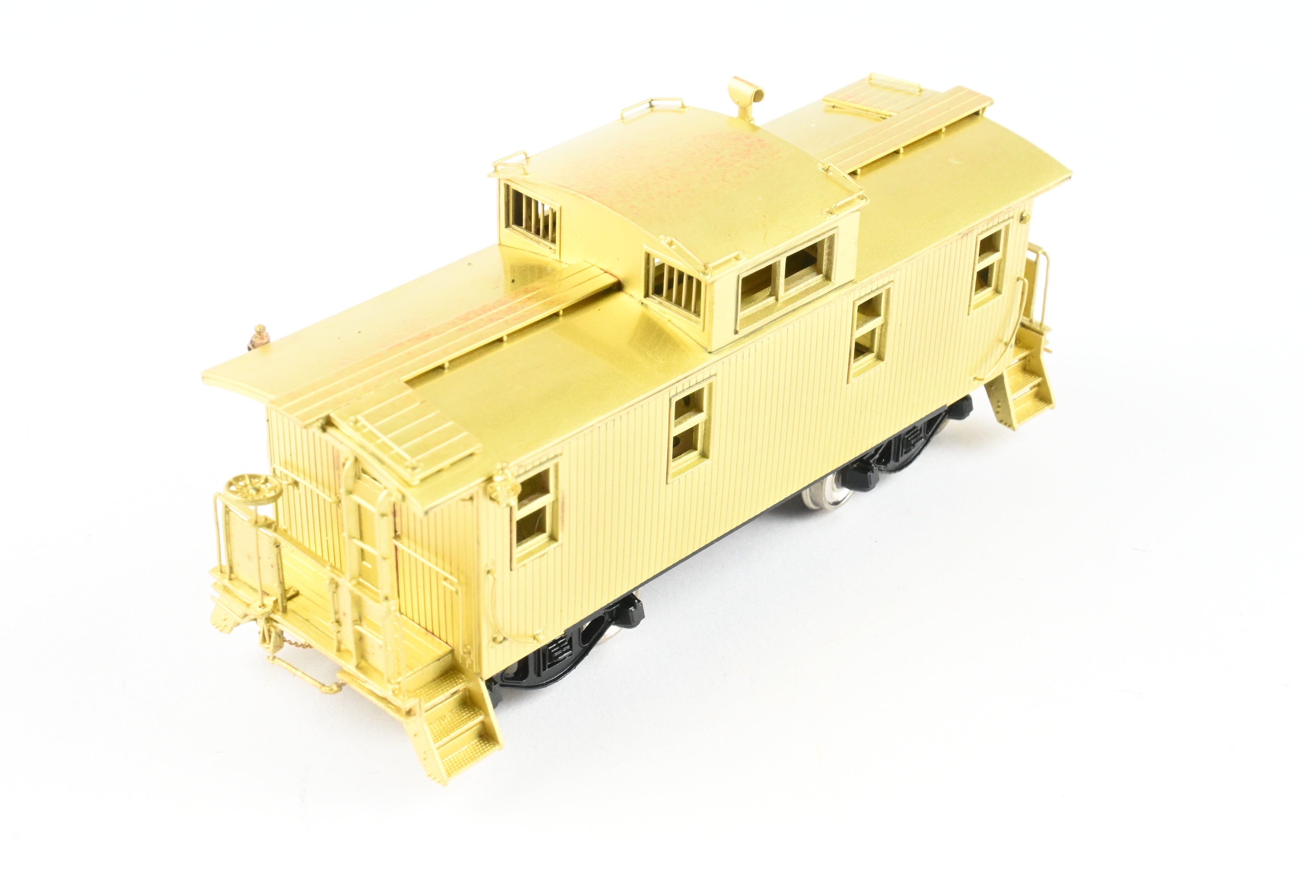 HO Scale Brass Nickel Plate Products Wood Caboose for DLW or C&IM Railways