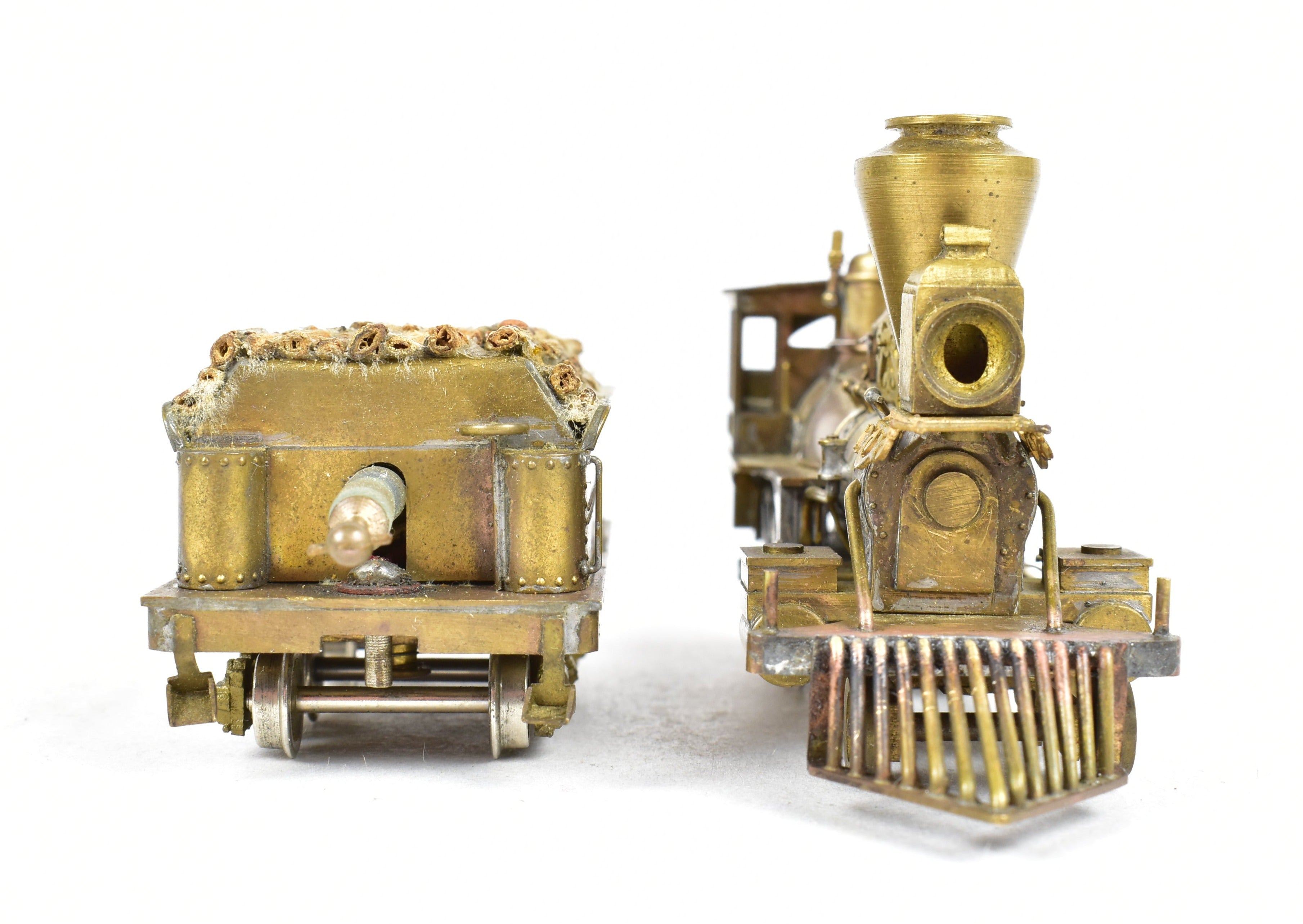 Rare HO Brass M.B. Austin Central Pacific 4-4-0 American Governor Stanford Model