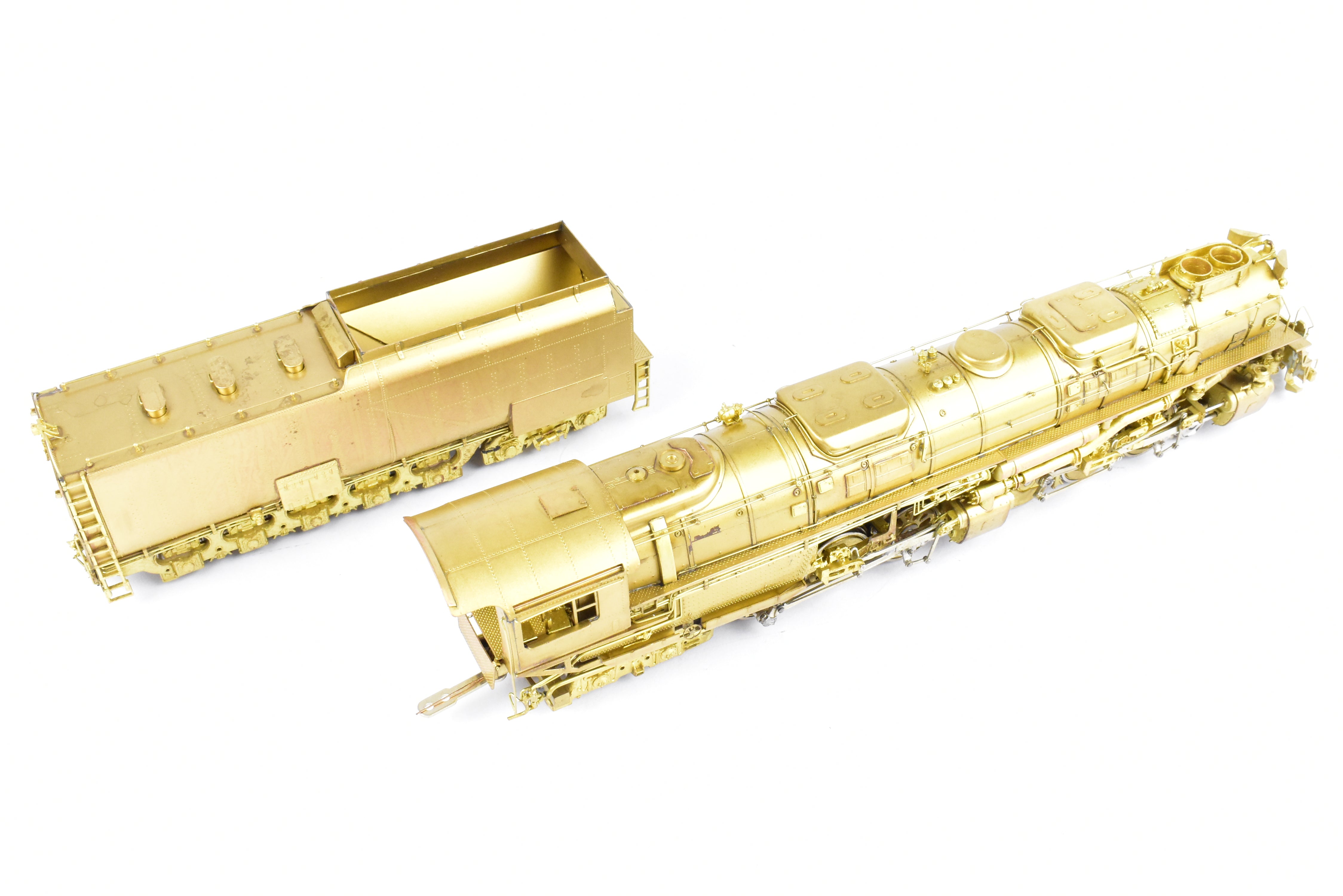 HO Scale Brass Key Imports Union Pacific 4-6-6-4 3985 Challenger Steam Locomotive Coal Tender Version Classic Model Series