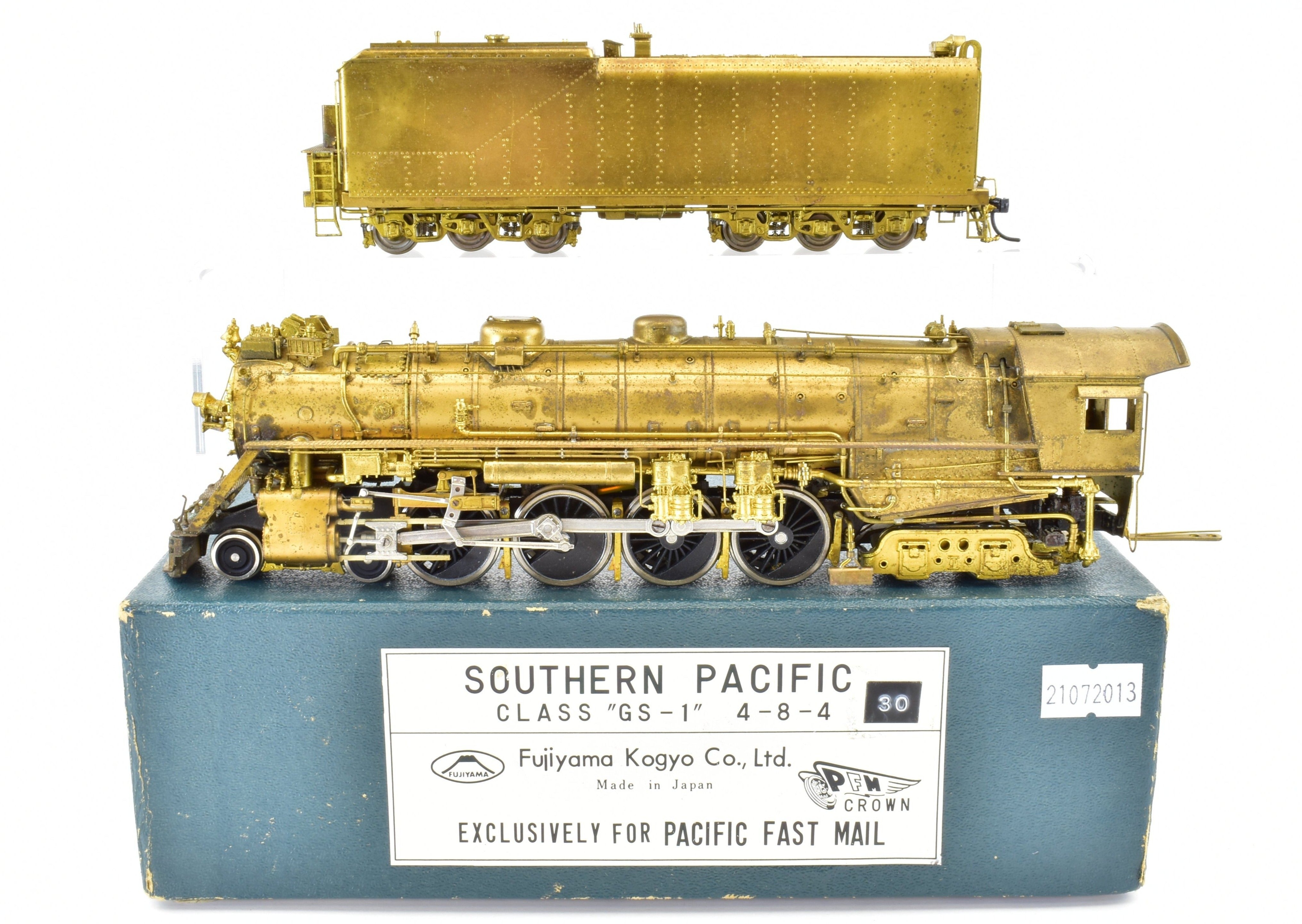 HO Scale Brass Model Train - PFM - Fujiyama Southern Pacific Class GS - 1 4 - 8 - 4 Crown Model
