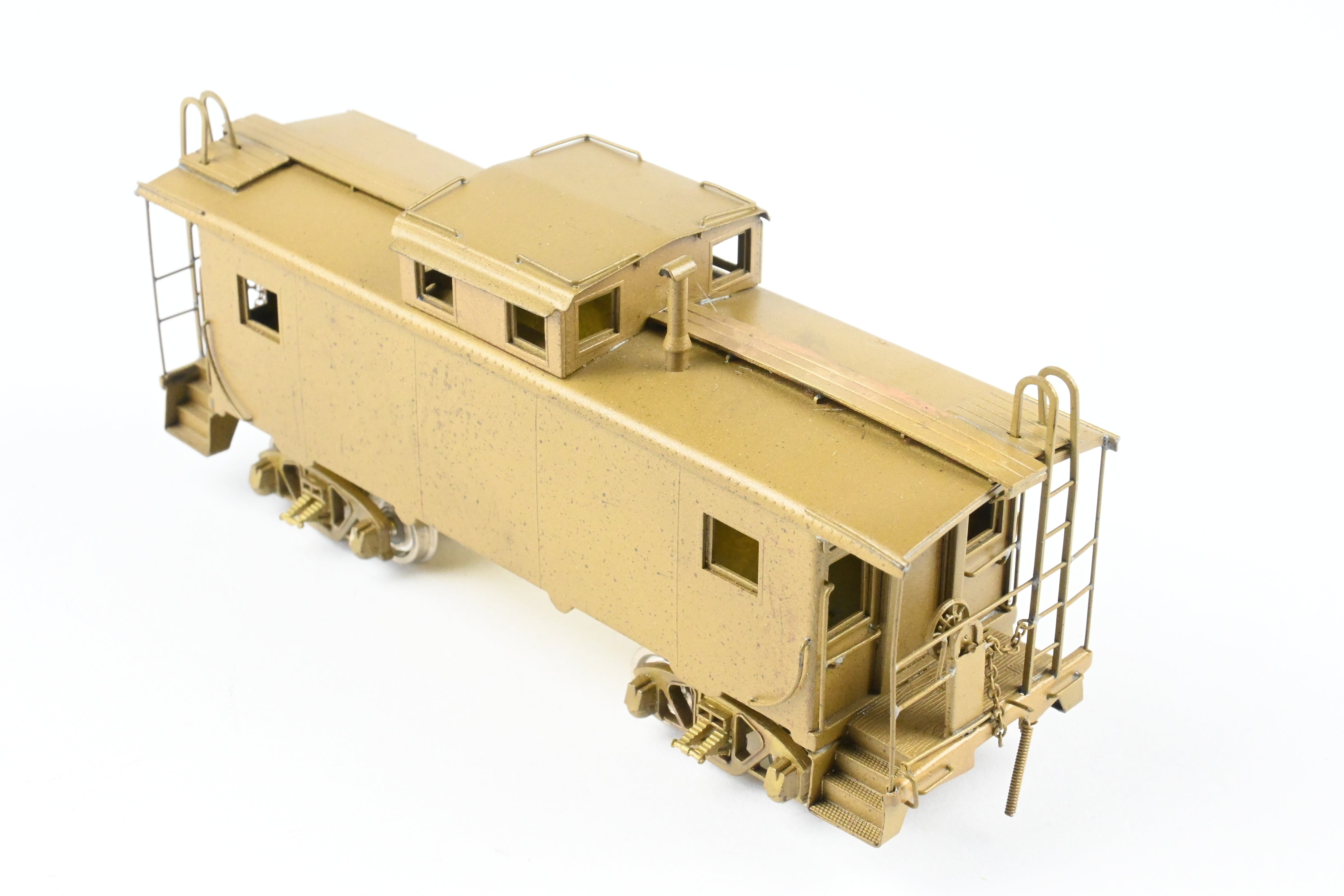 HO Scale Brass NKP - Nickel Plate Road 700 Series Steel Caboose with Custom Trucks