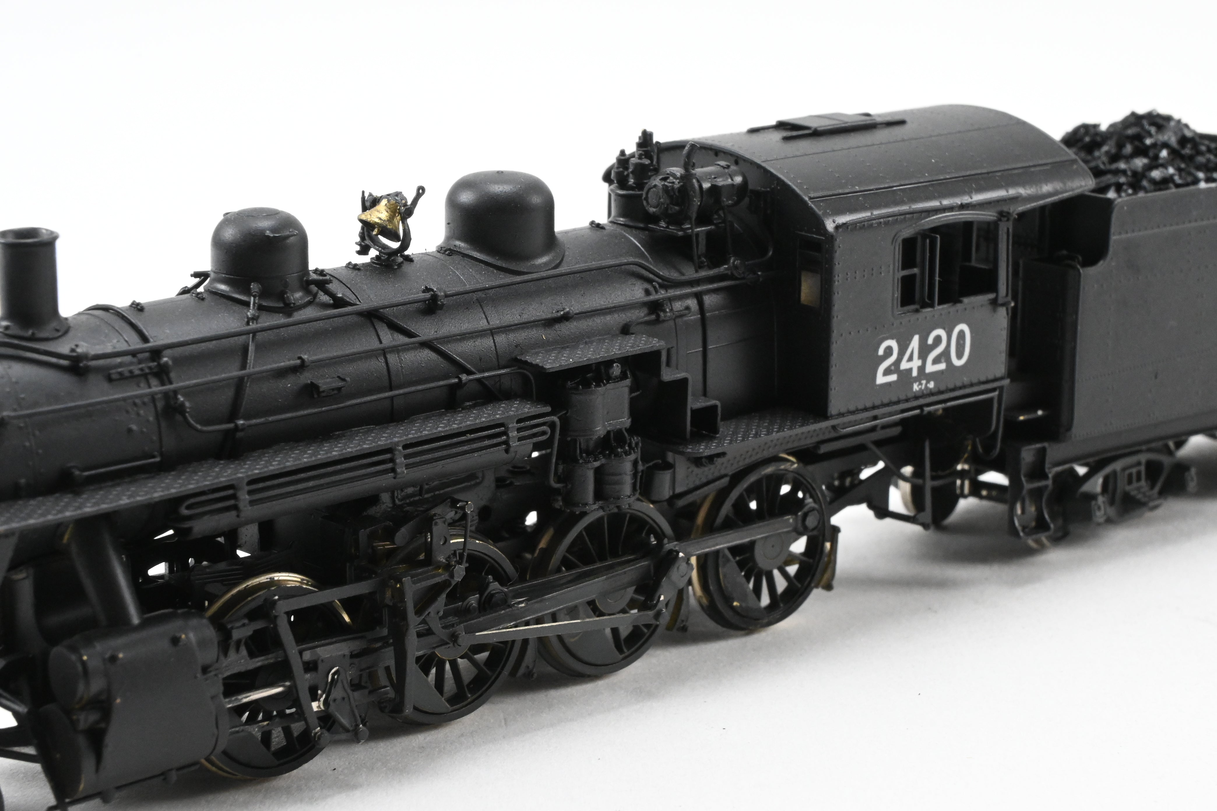 HO Brass NERS Boston & Maine Class K - 7A 2 - 8 - 0 No. 2420 Model Train